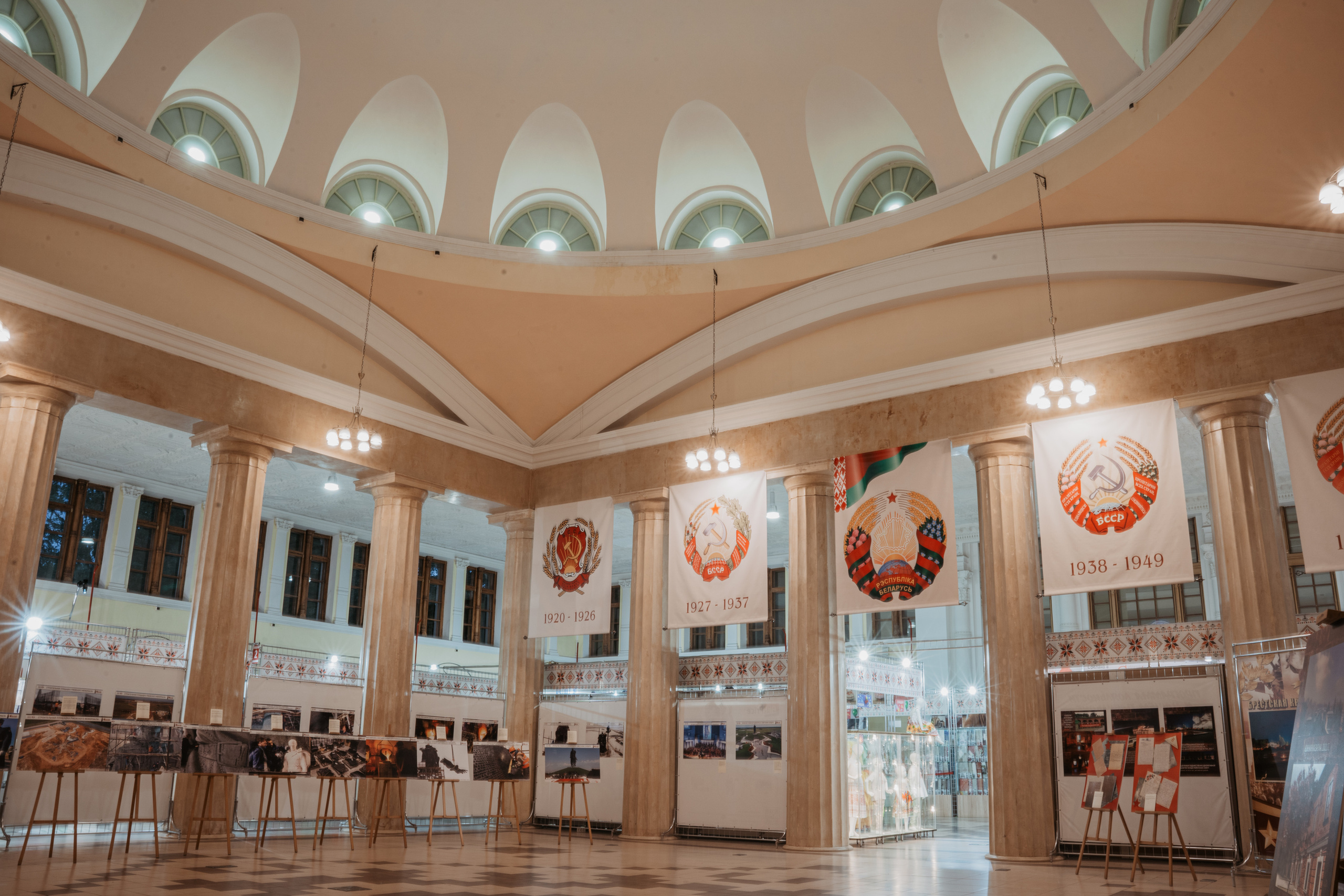 архитектурная съемка павильона Беларусь на ВДНХ