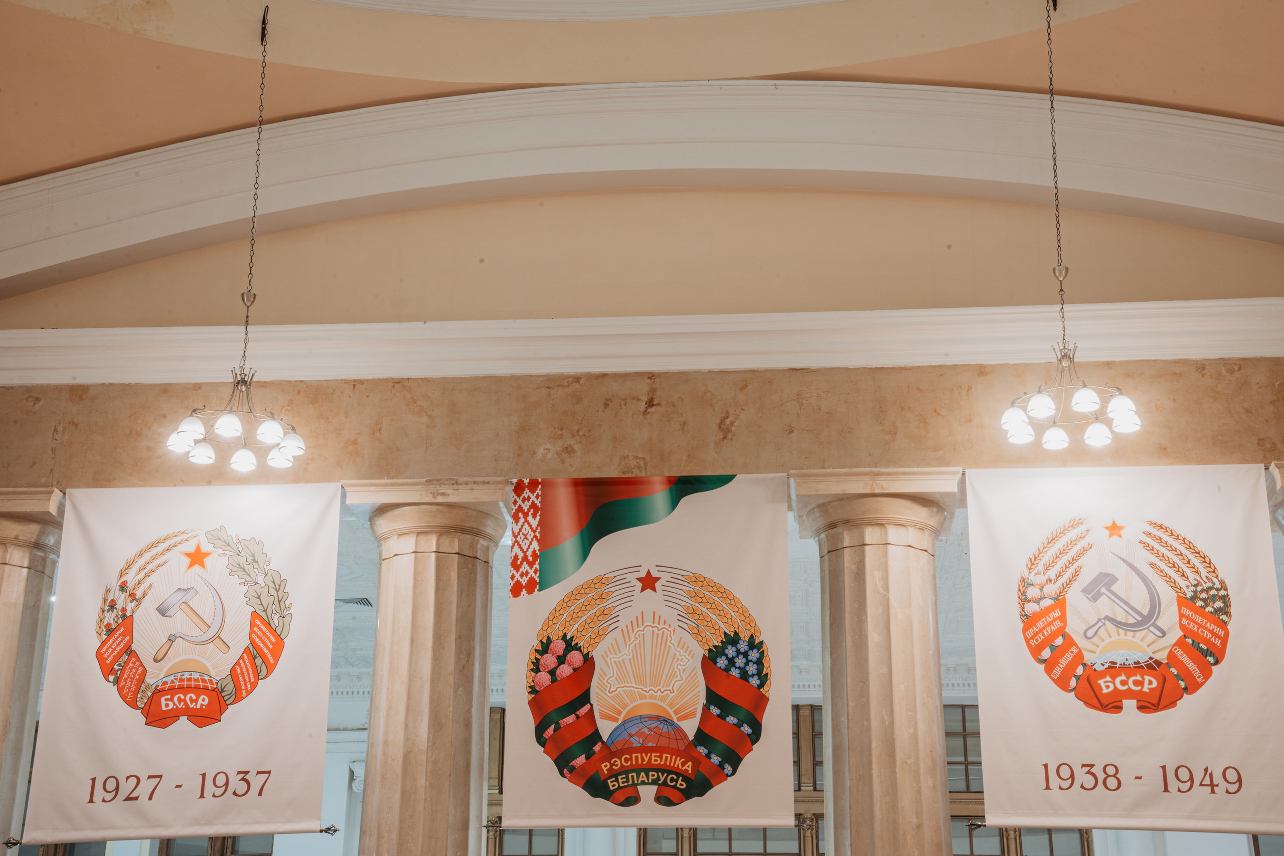 архитектурная съемка павильона Беларусь на ВДНХ