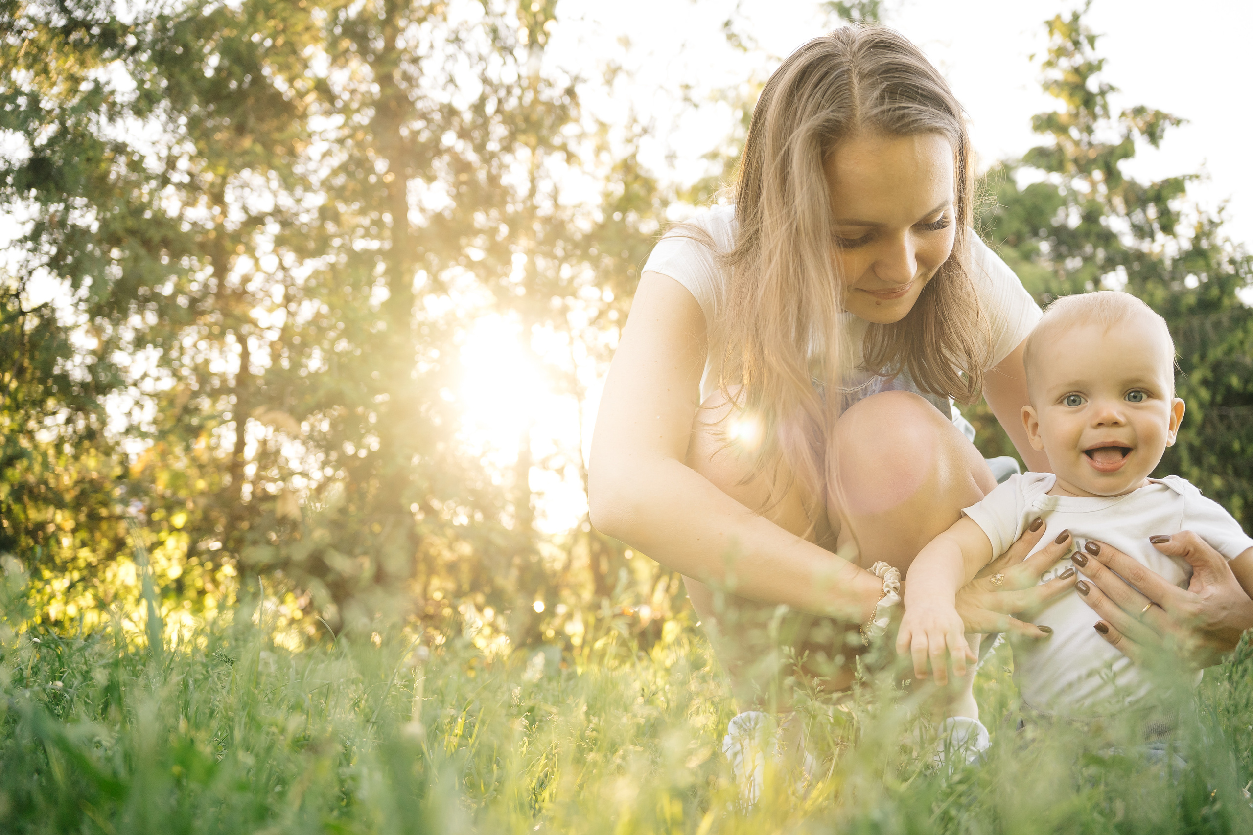 семейная фотосессия на природе