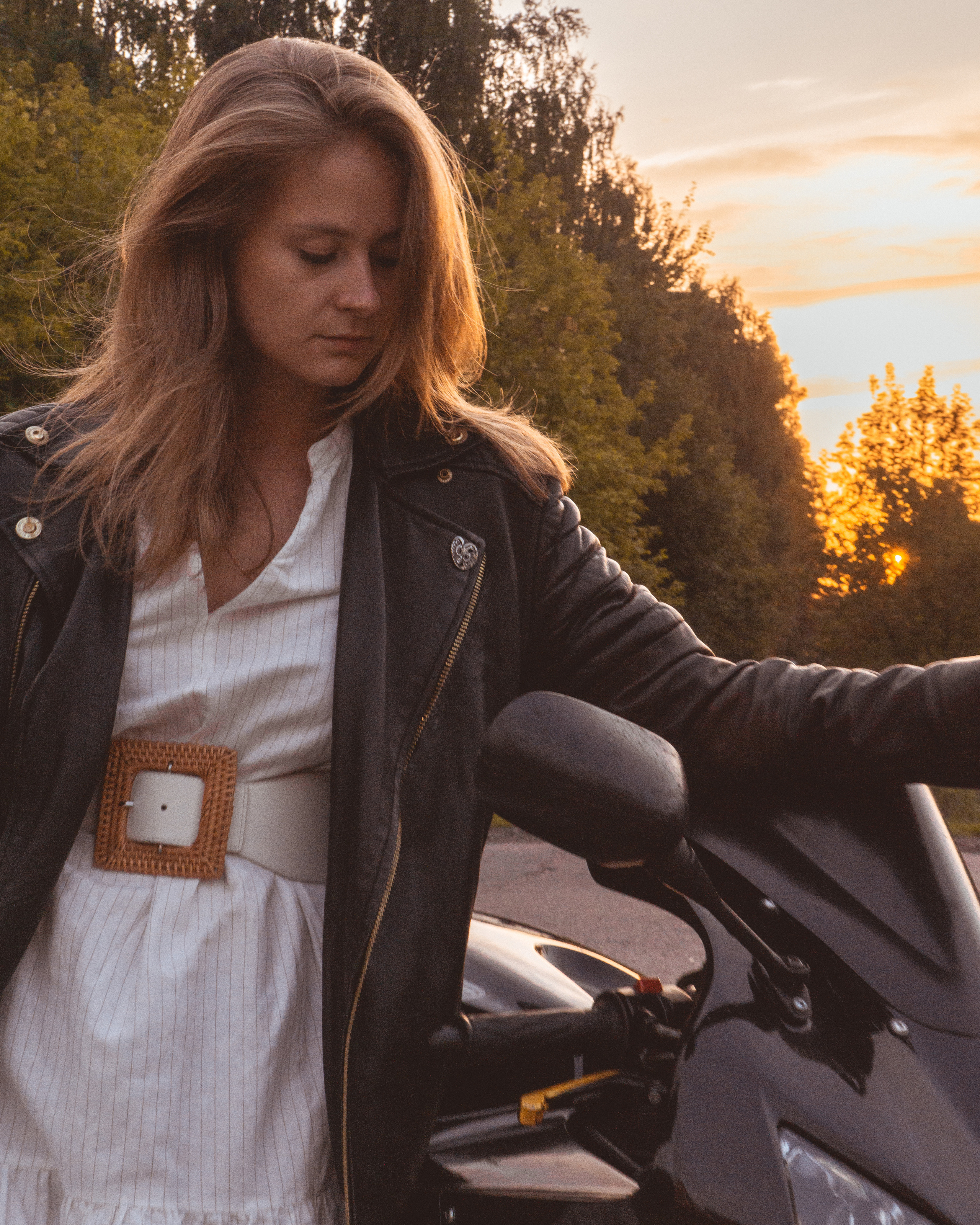 lovestory на мотоцикле