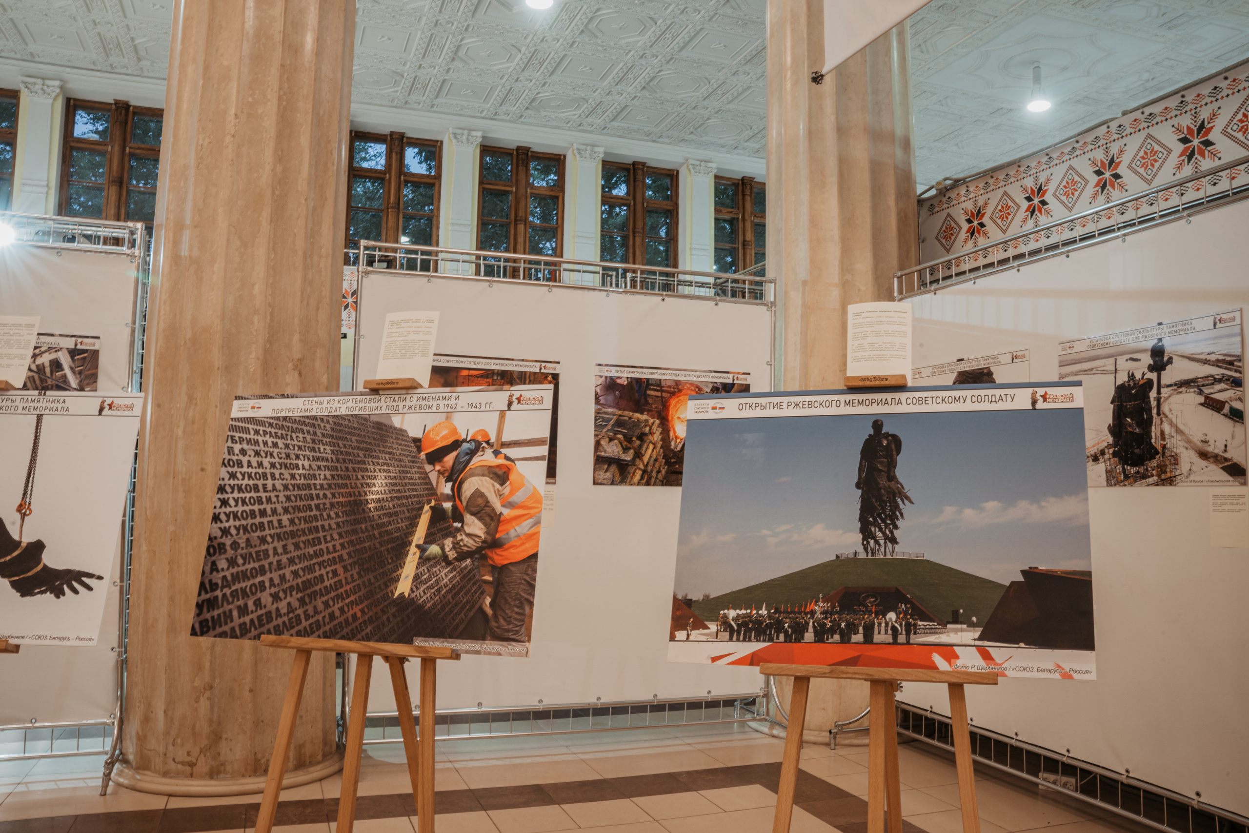 архитектурная съемка павильона Беларусь на ВДНХ