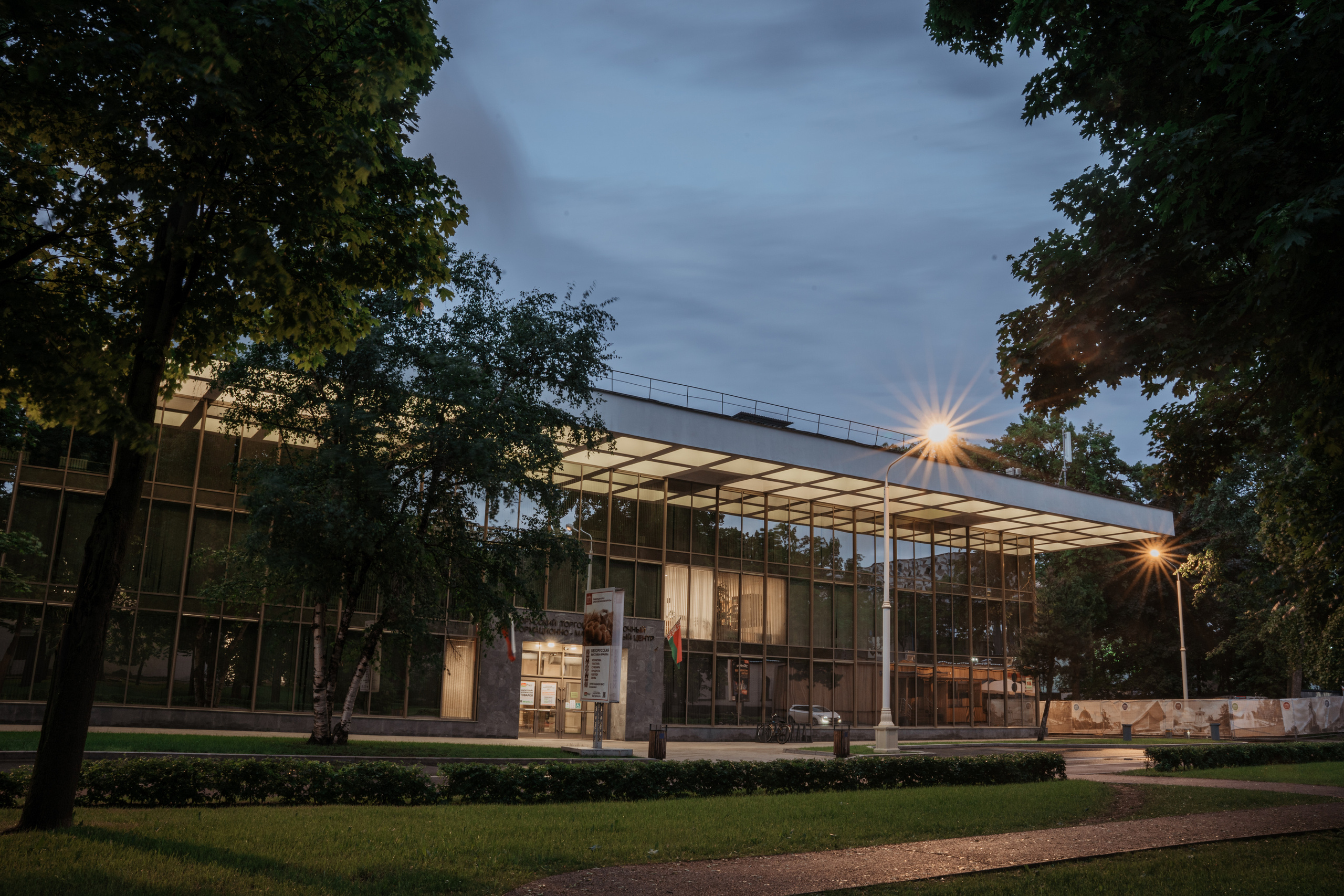 архитектурная съемка павильона Беларусь на ВДНХ