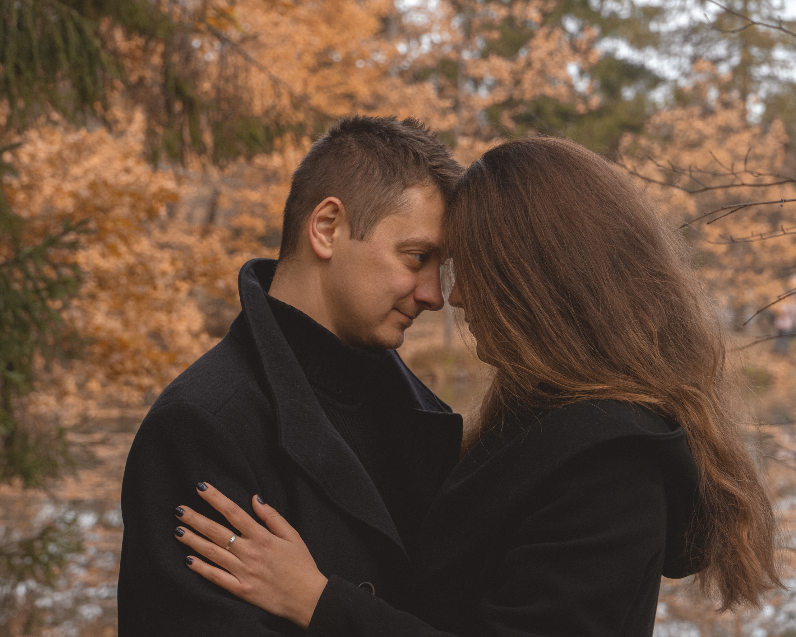 осенняя фотосессия в усадьбе