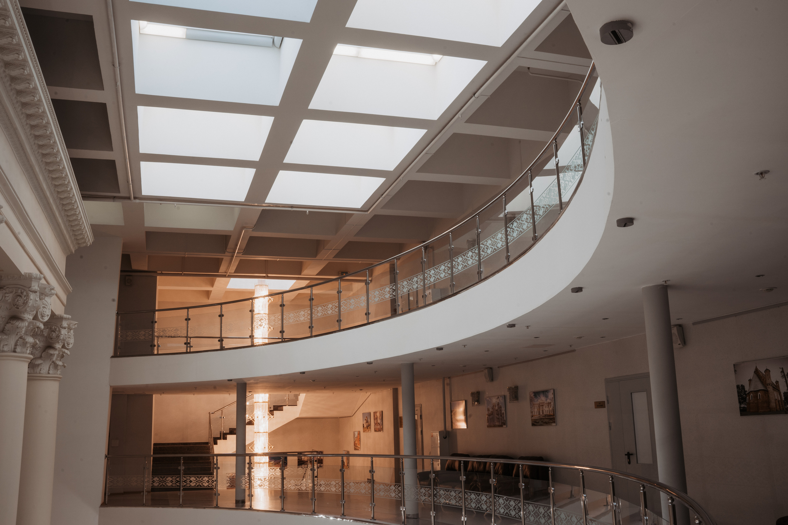 архитектурная съемка павильона Беларусь на ВДНХ