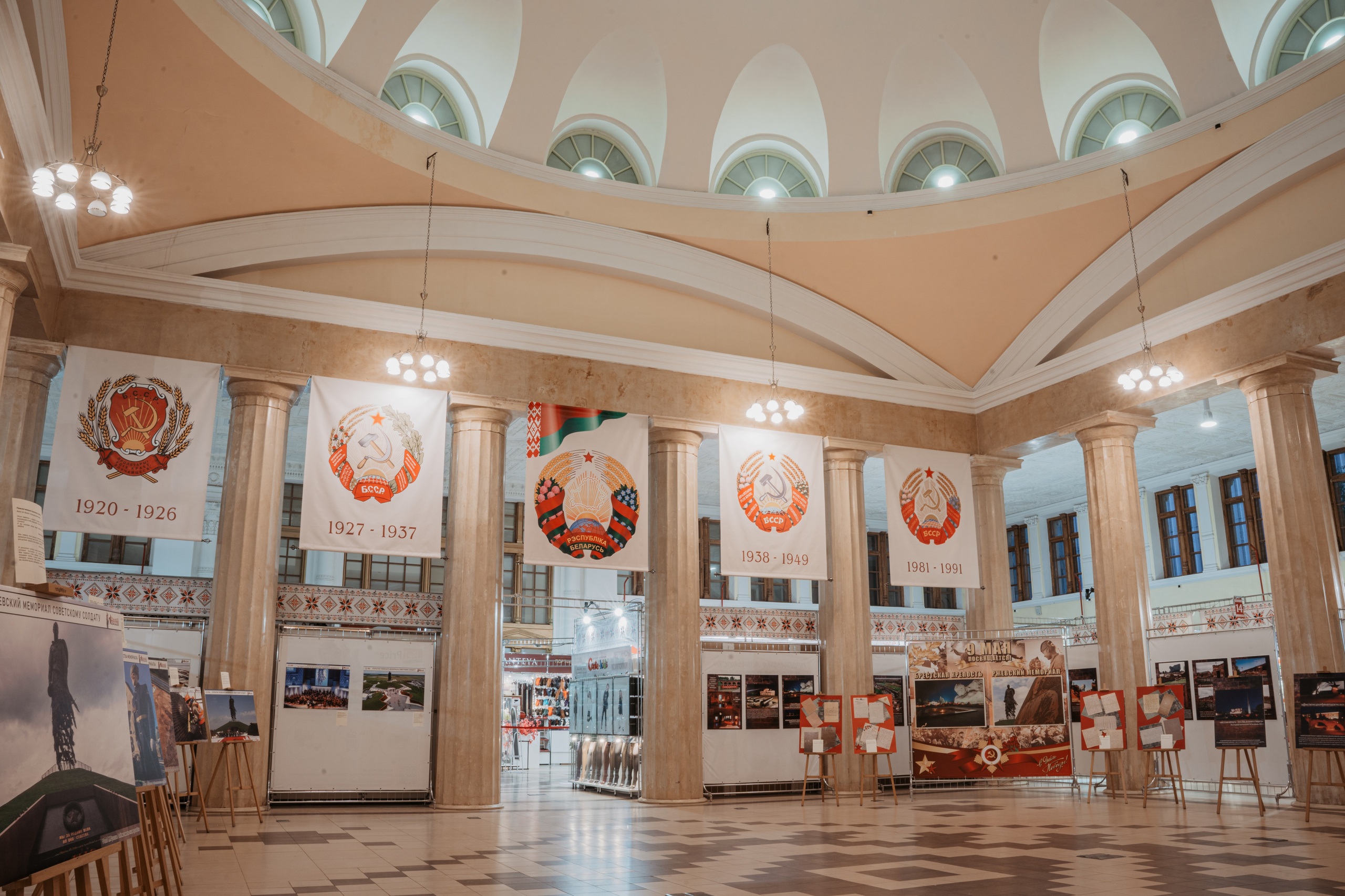 архитектурная съемка павильона Беларусь на ВДНХ