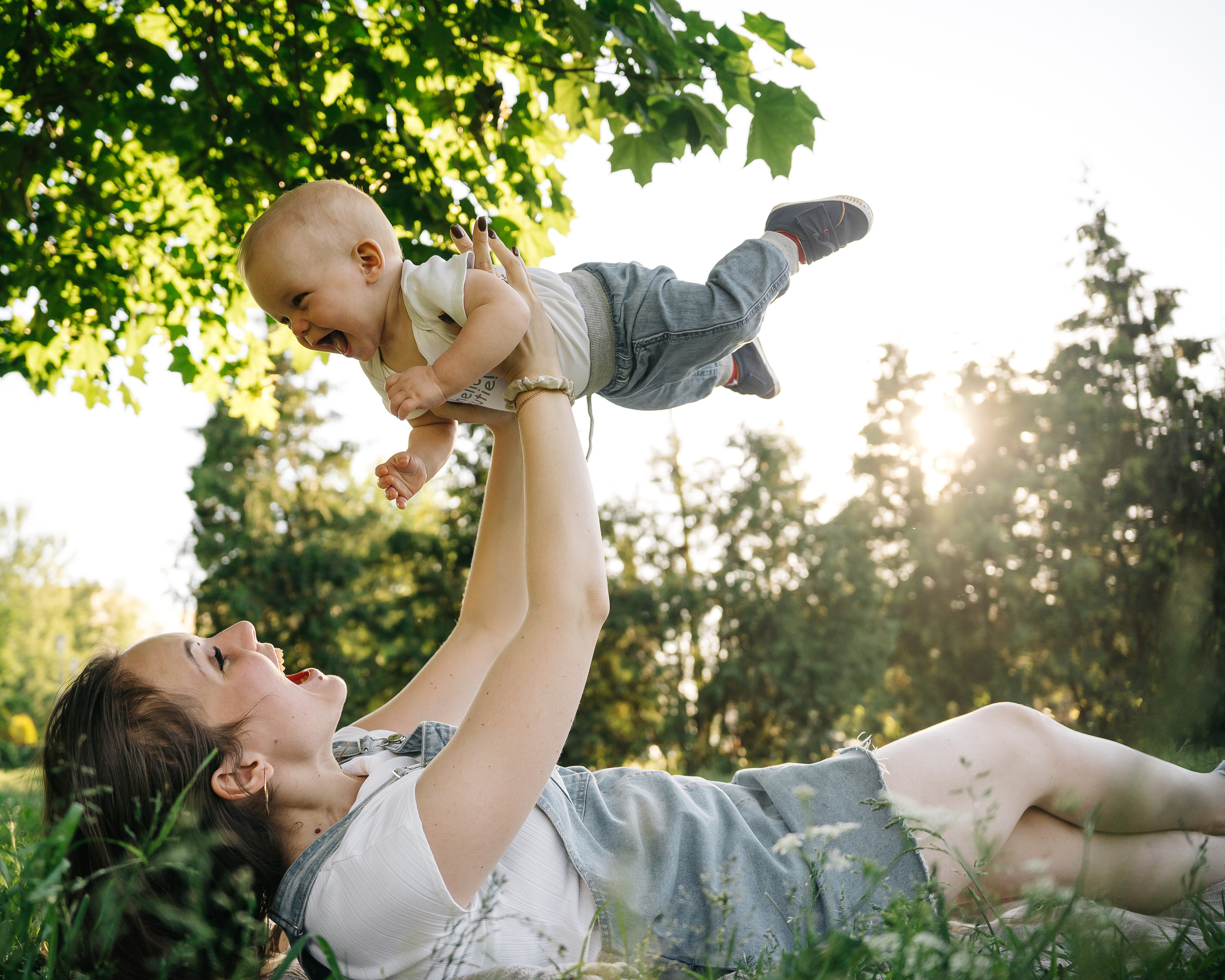 семейная фотосессия на природе