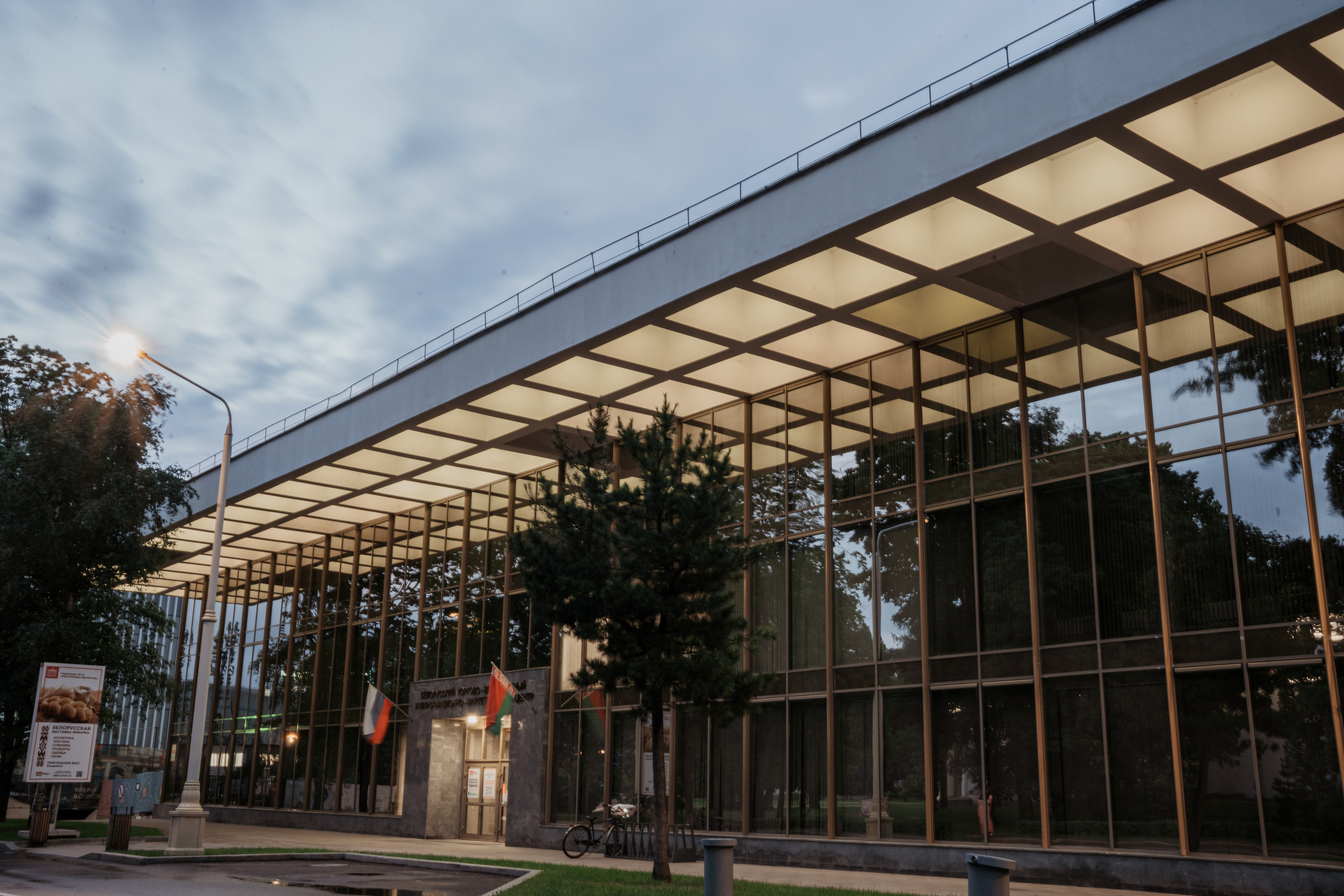 архитектурная съемка павильона Беларусь на ВДНХ