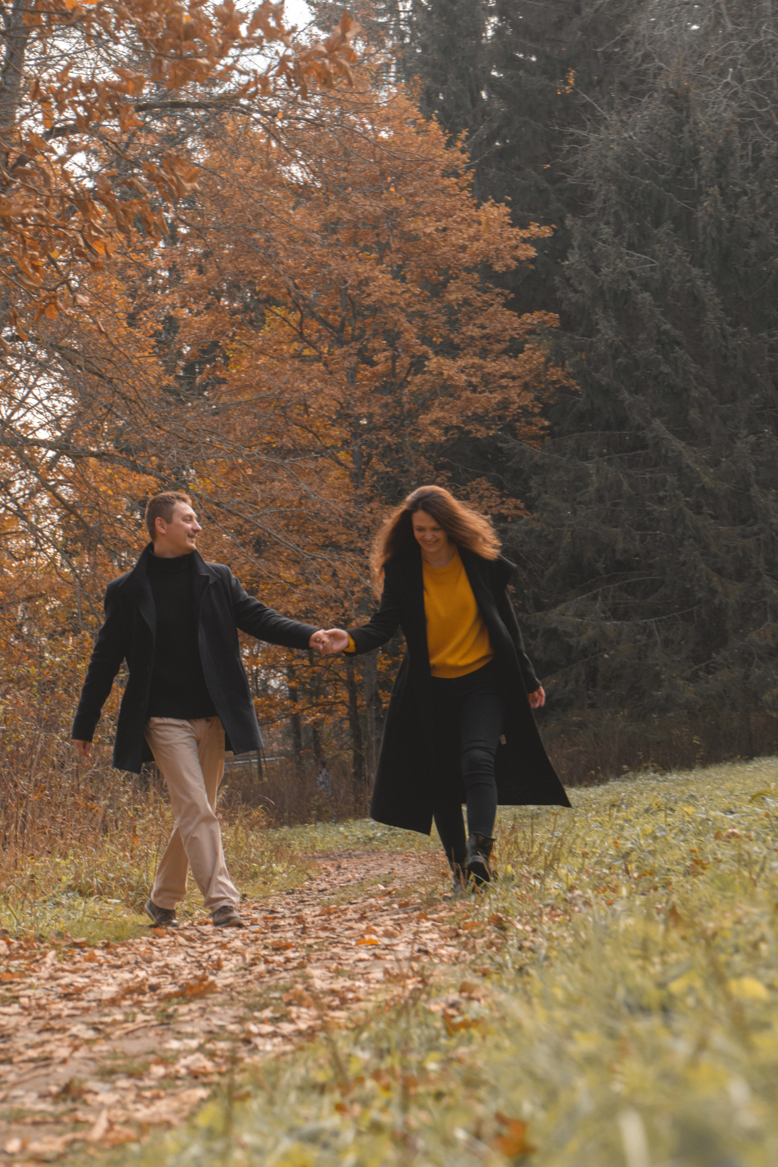 осенняя фотосессия в усадьбе