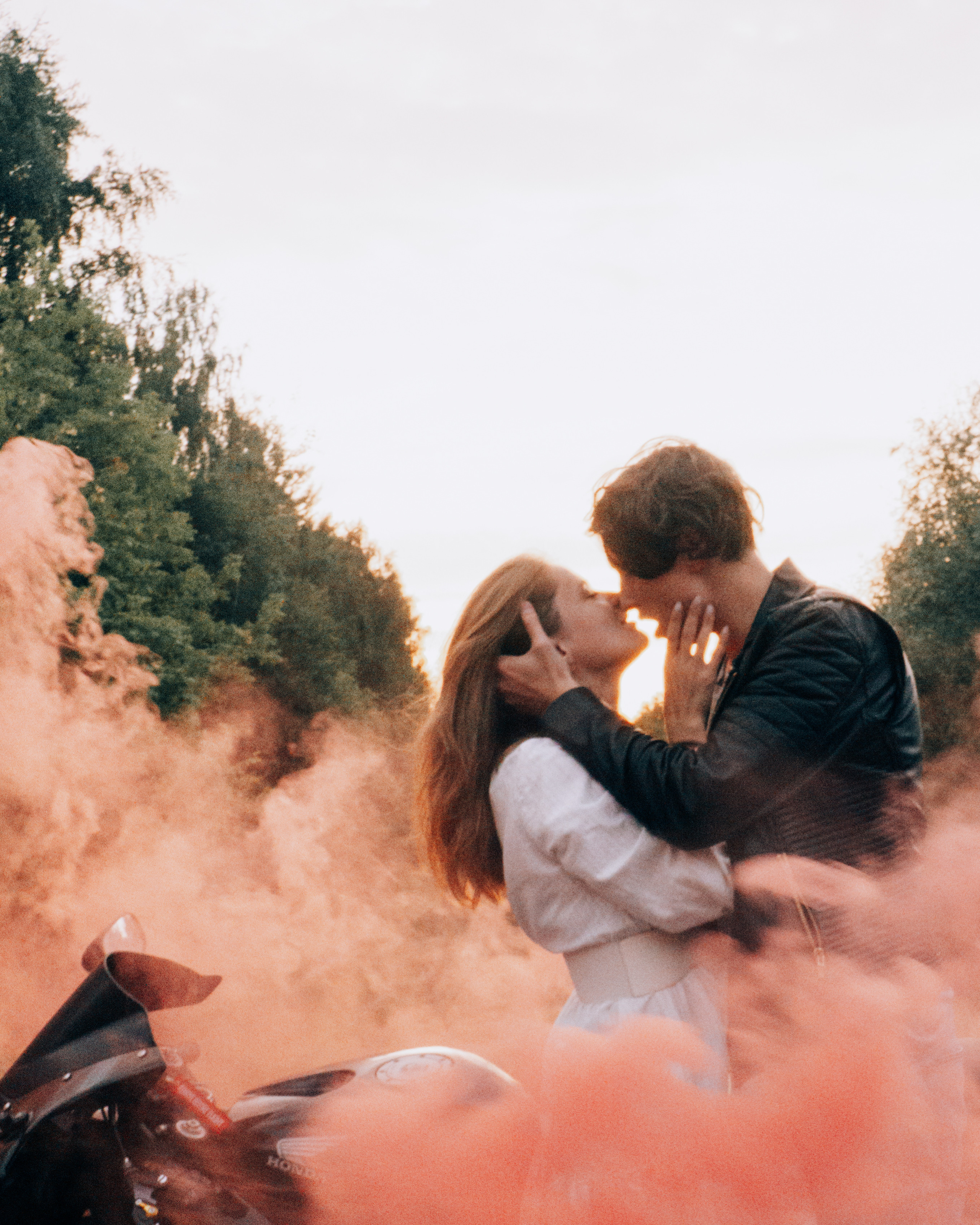 lovestory на мотоцикле