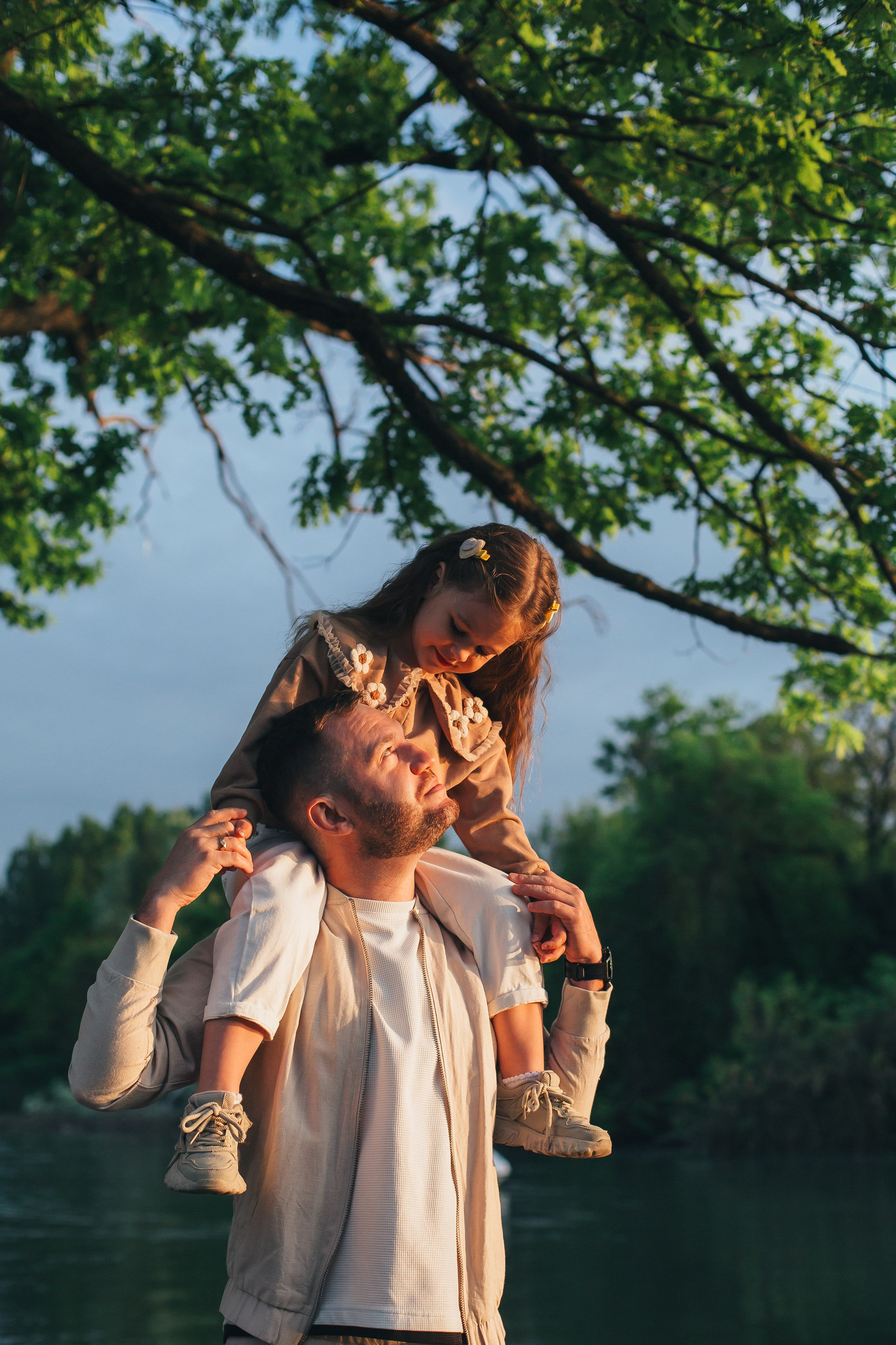 Семейная прогулка в парке. Фотограф Оксана Будко
