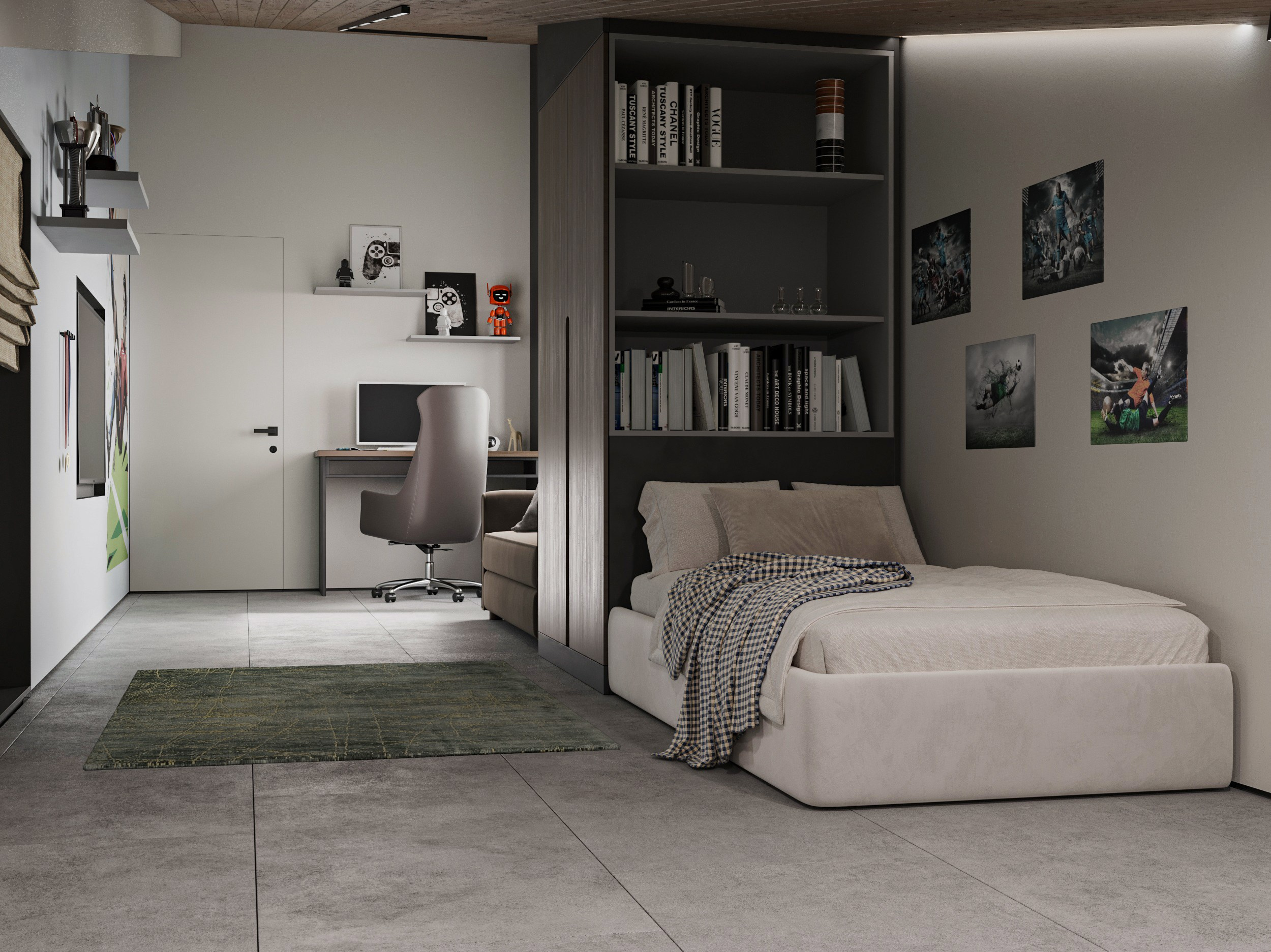 Коттедж. 3D-визуализатор Александр Зиновьев