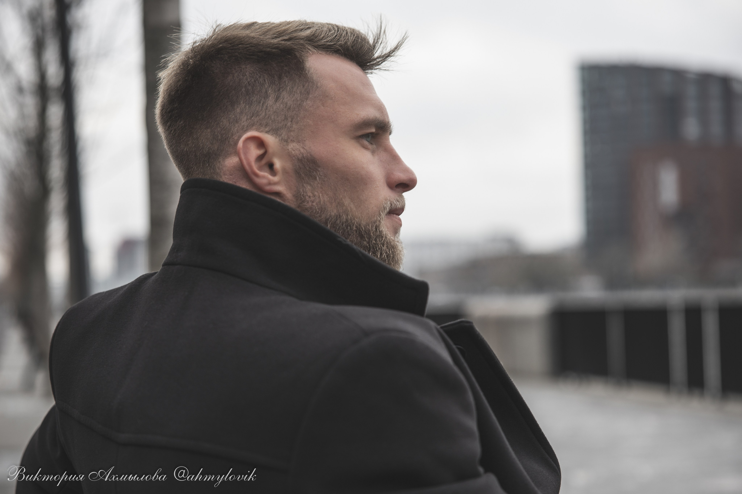 Прогулка с Хаски (Сергей). Виктория Ахмылова. Фотограф в Москве