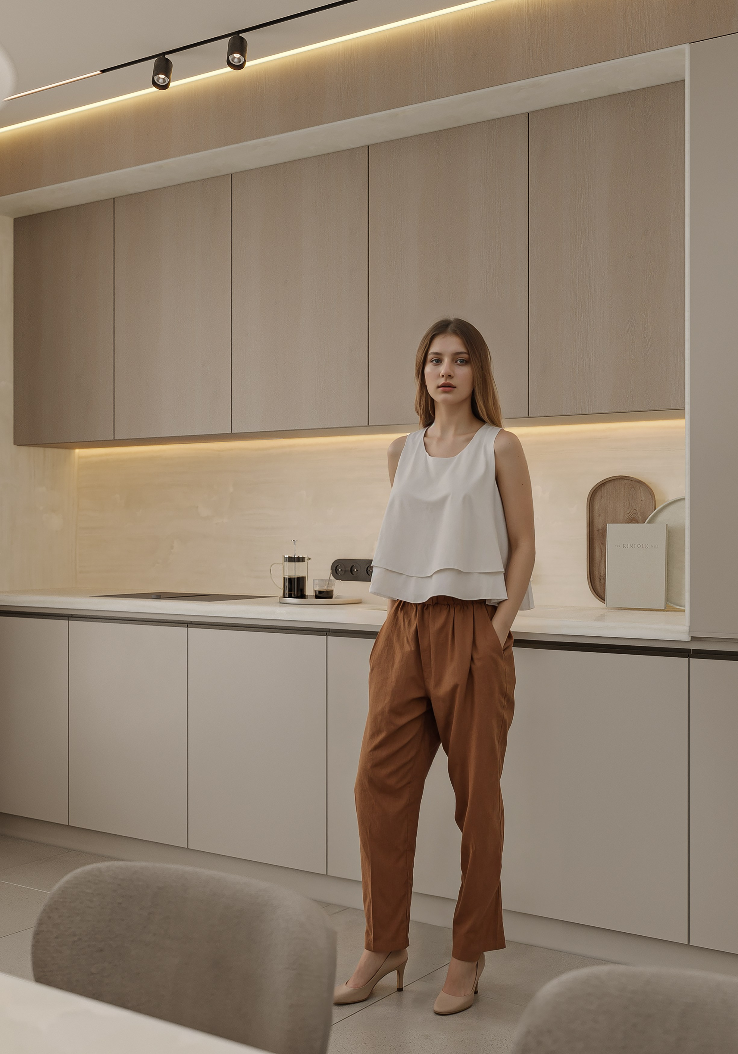 Интерьер квартиры. 3D визуализация интерьера и архитектурной среды