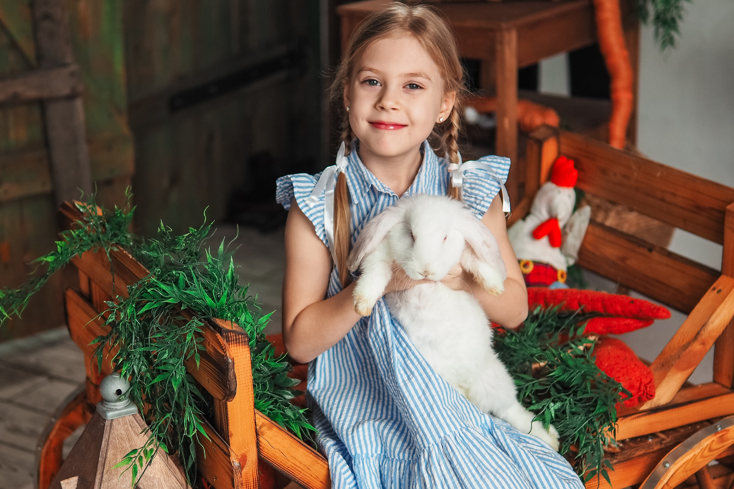 Пасхальные кролики. Портретный фотограф Павлова Светлана / Брянск /