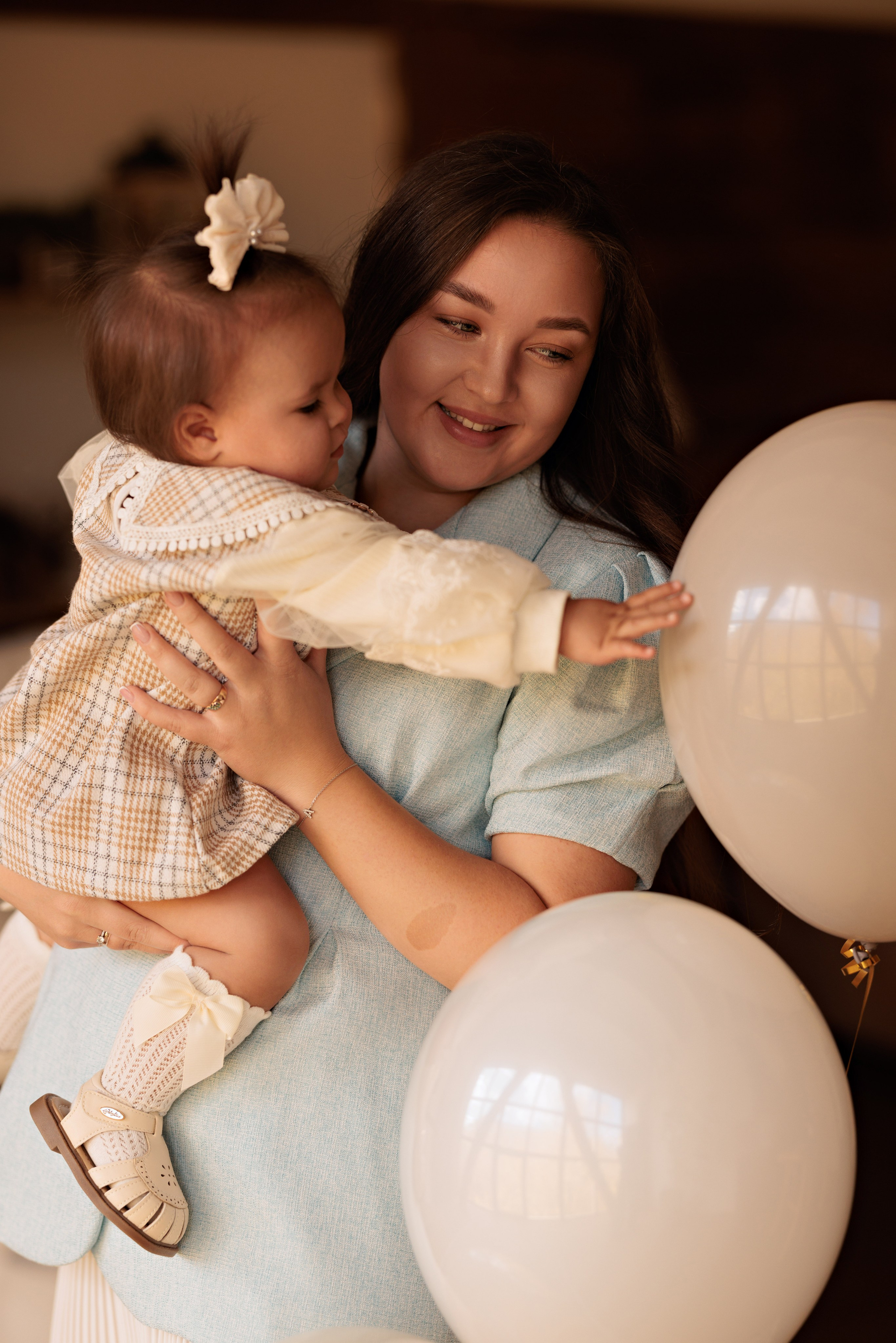 Амелии 1 год. Детский и семейный фотограф в Чите Анастасия Шубина