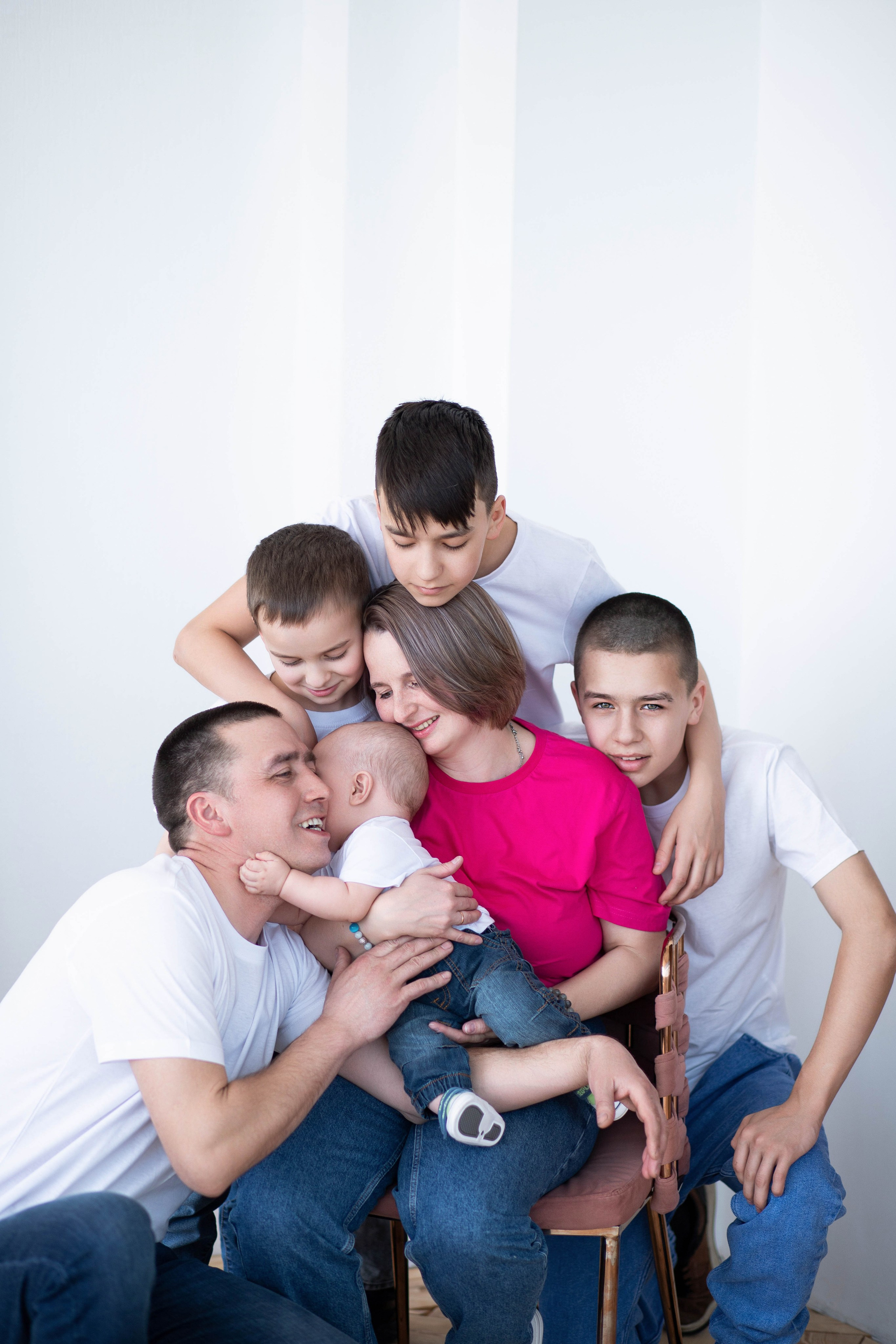 Александр, Екатерина, Степан, Семен, Вова и Вася. Семейный фотограф в Екатеринбурге и Красноуфимске Евгения Лягаева