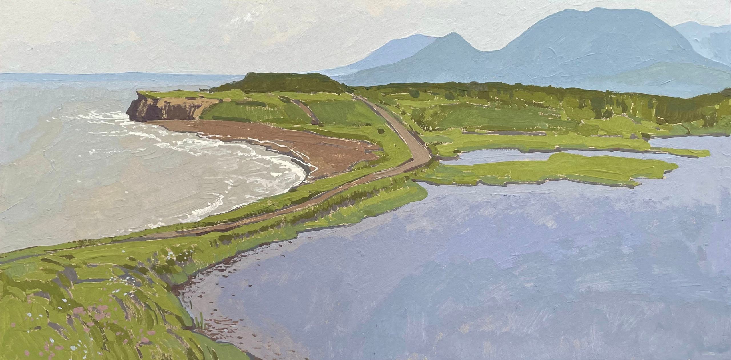 Сахалин. Художница Лиза Владимирова