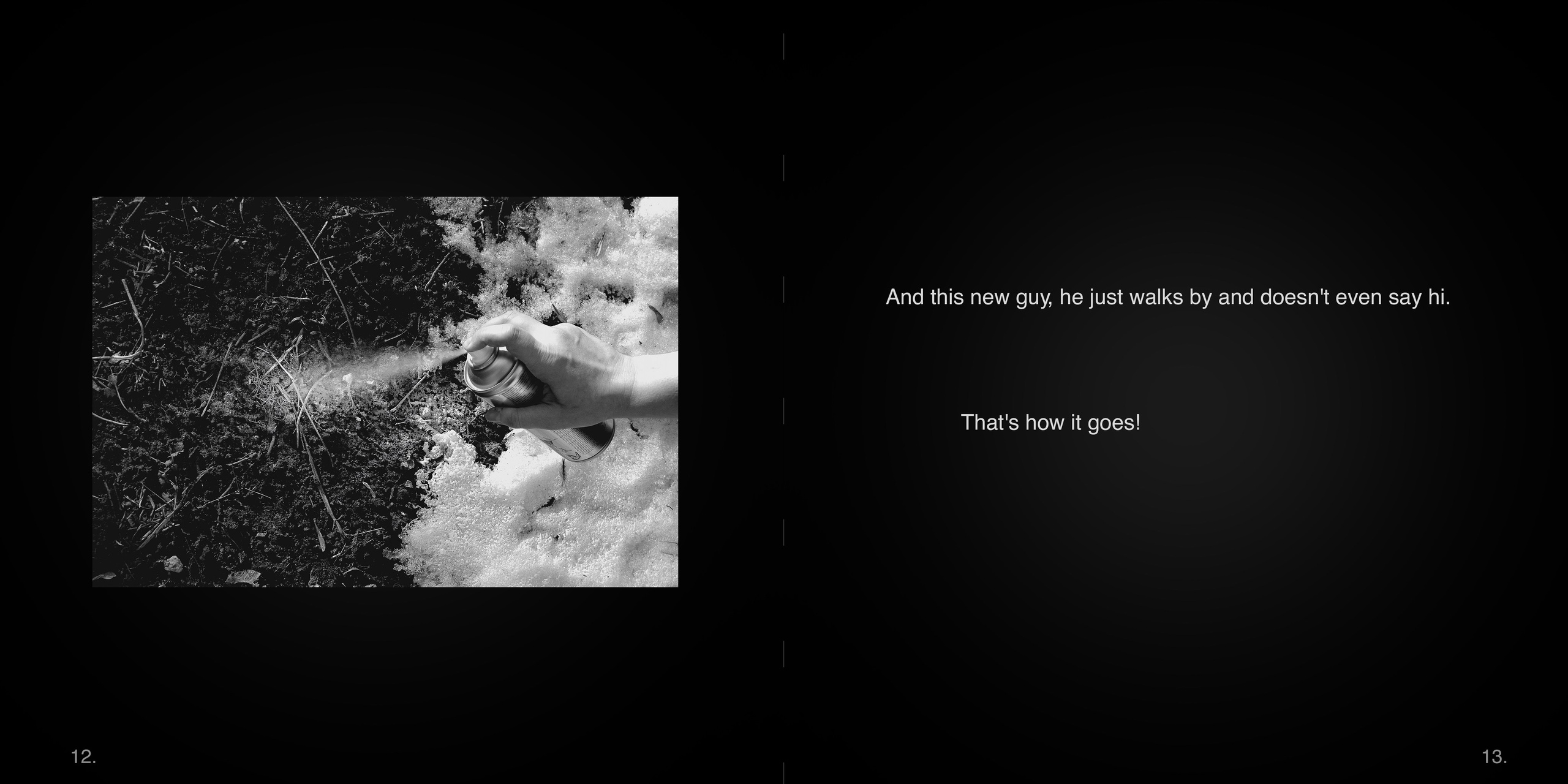 A visual poem about the influence of ghosts on our everyday life. Alexandr Staub Multidisciplinary artist