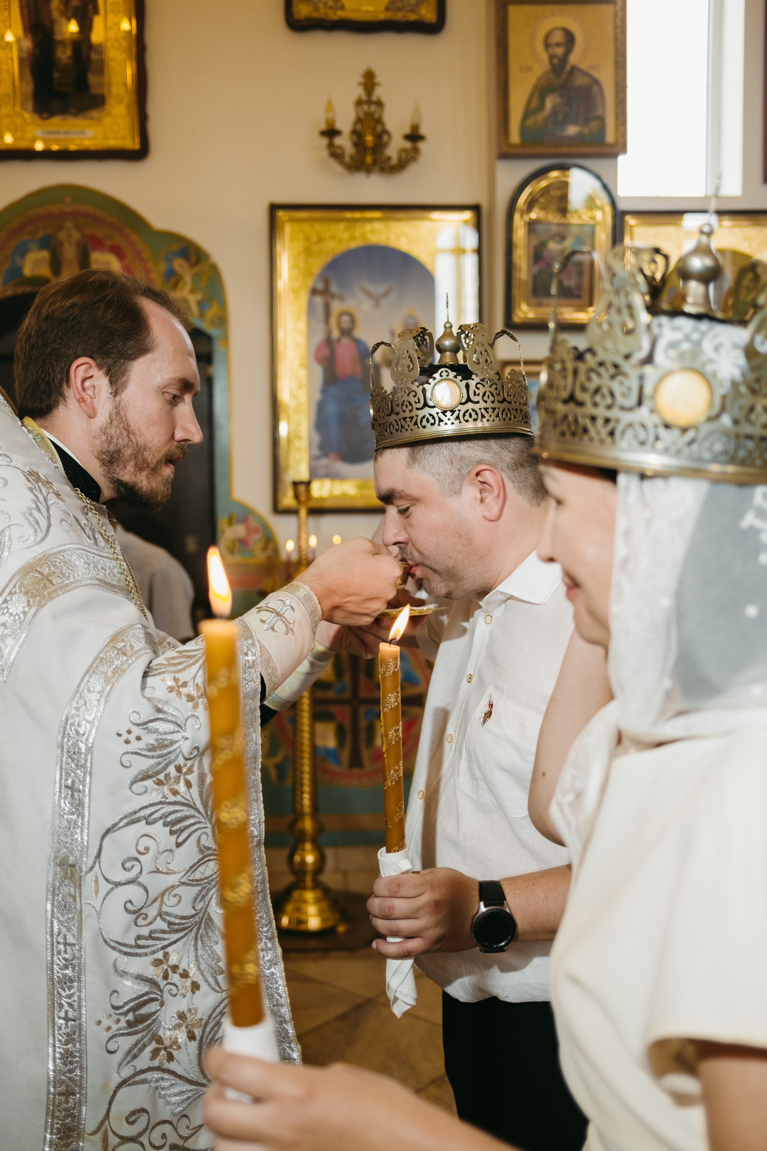 Венчание Никита и Наталья. Свадебный и репортажной фотограф Денис Ожигин в Краснодаре и Краснодарском крае