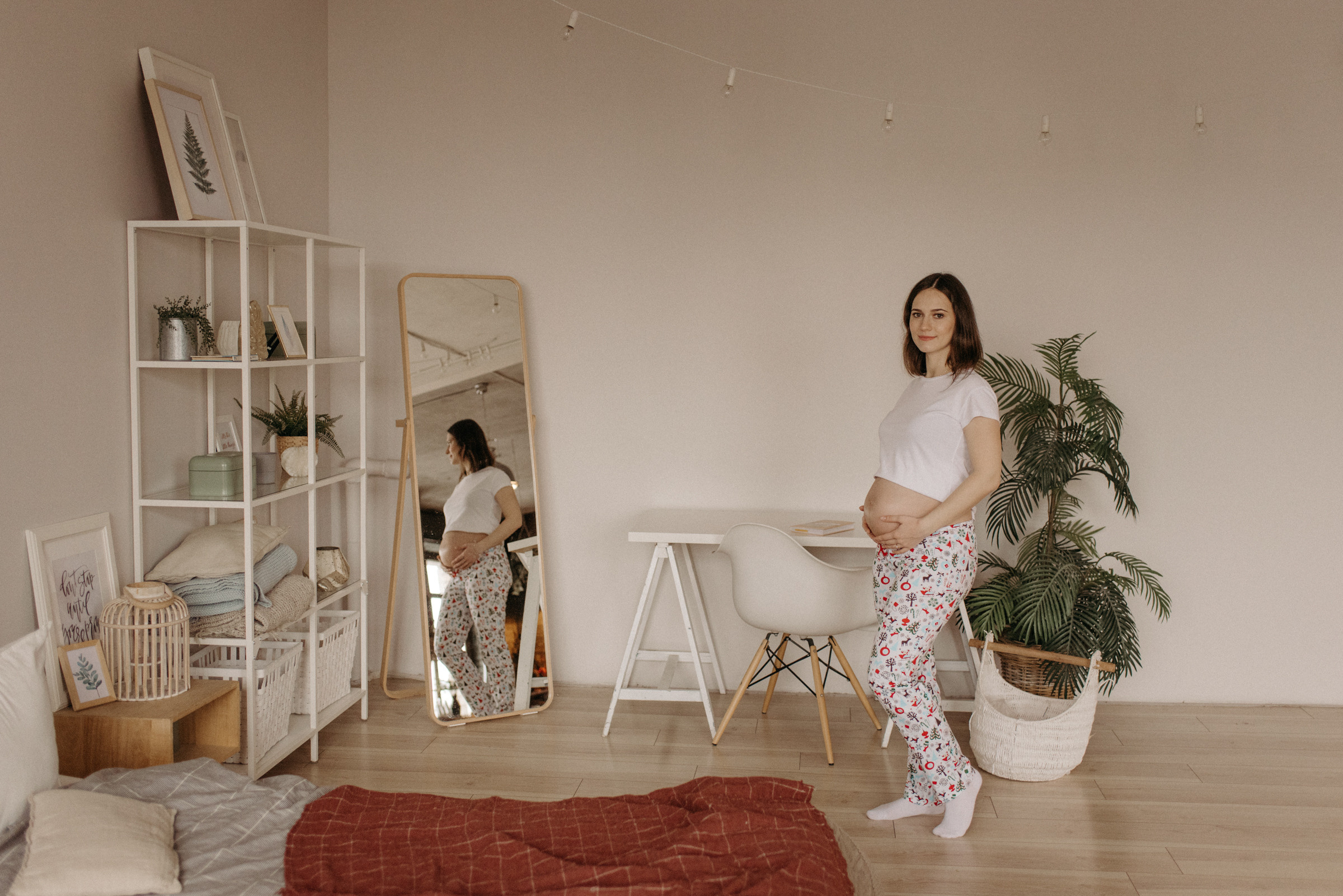 новогодняя фотосессия в ожидании чуда