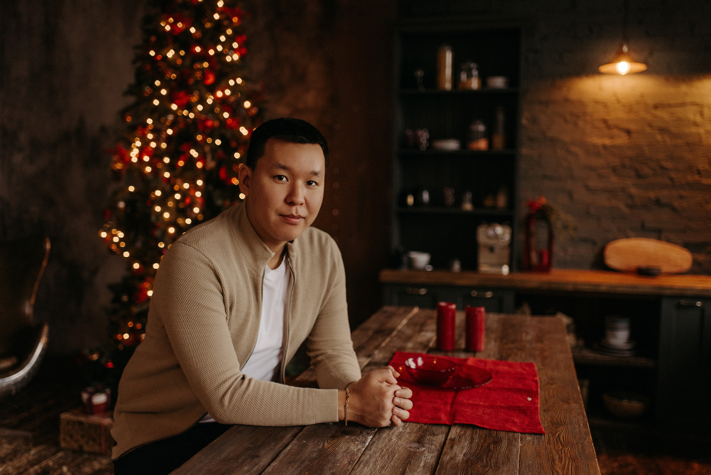 новогодняя фотосессия в ожидании чуда