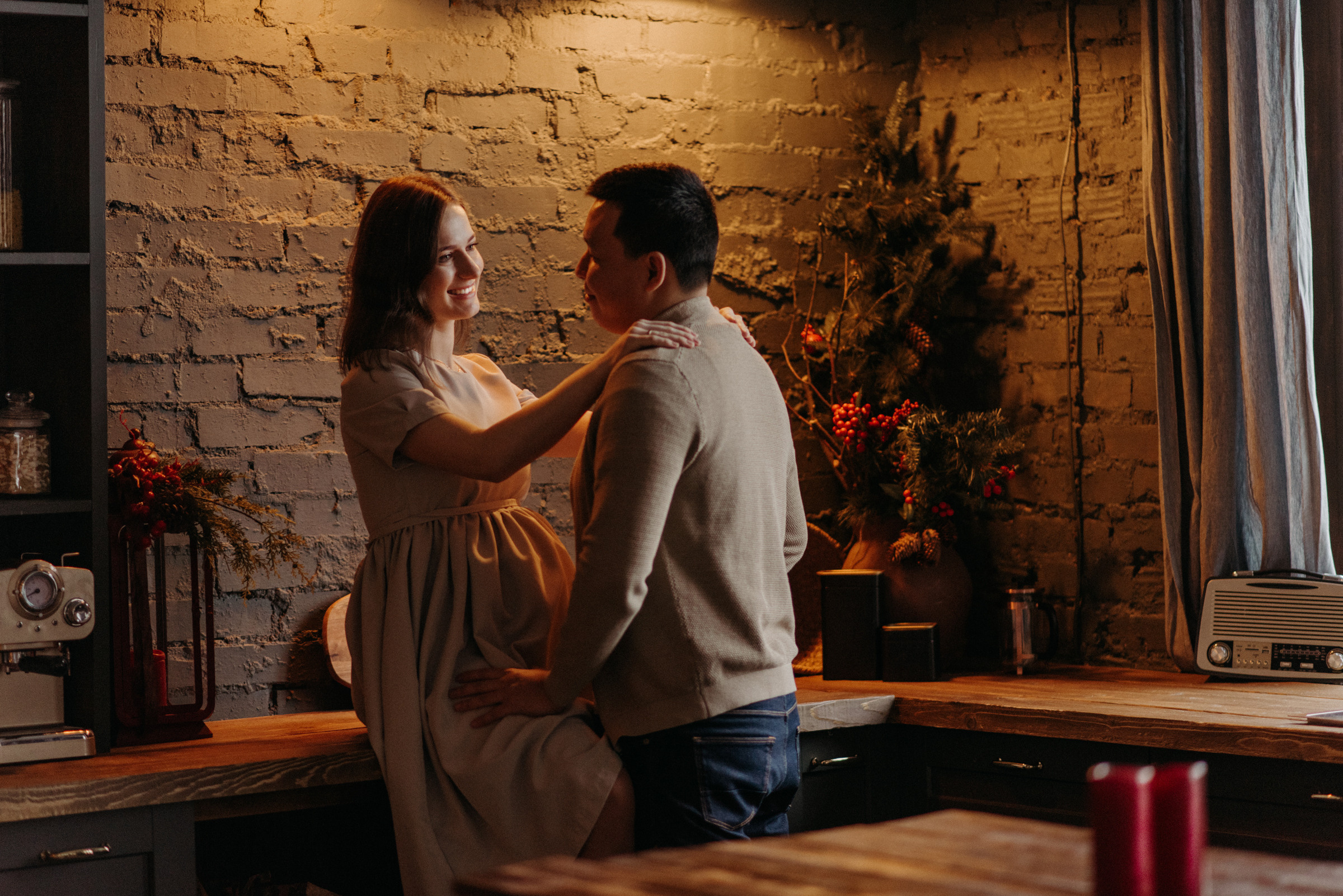 новогодняя фотосессия в ожидании чуда