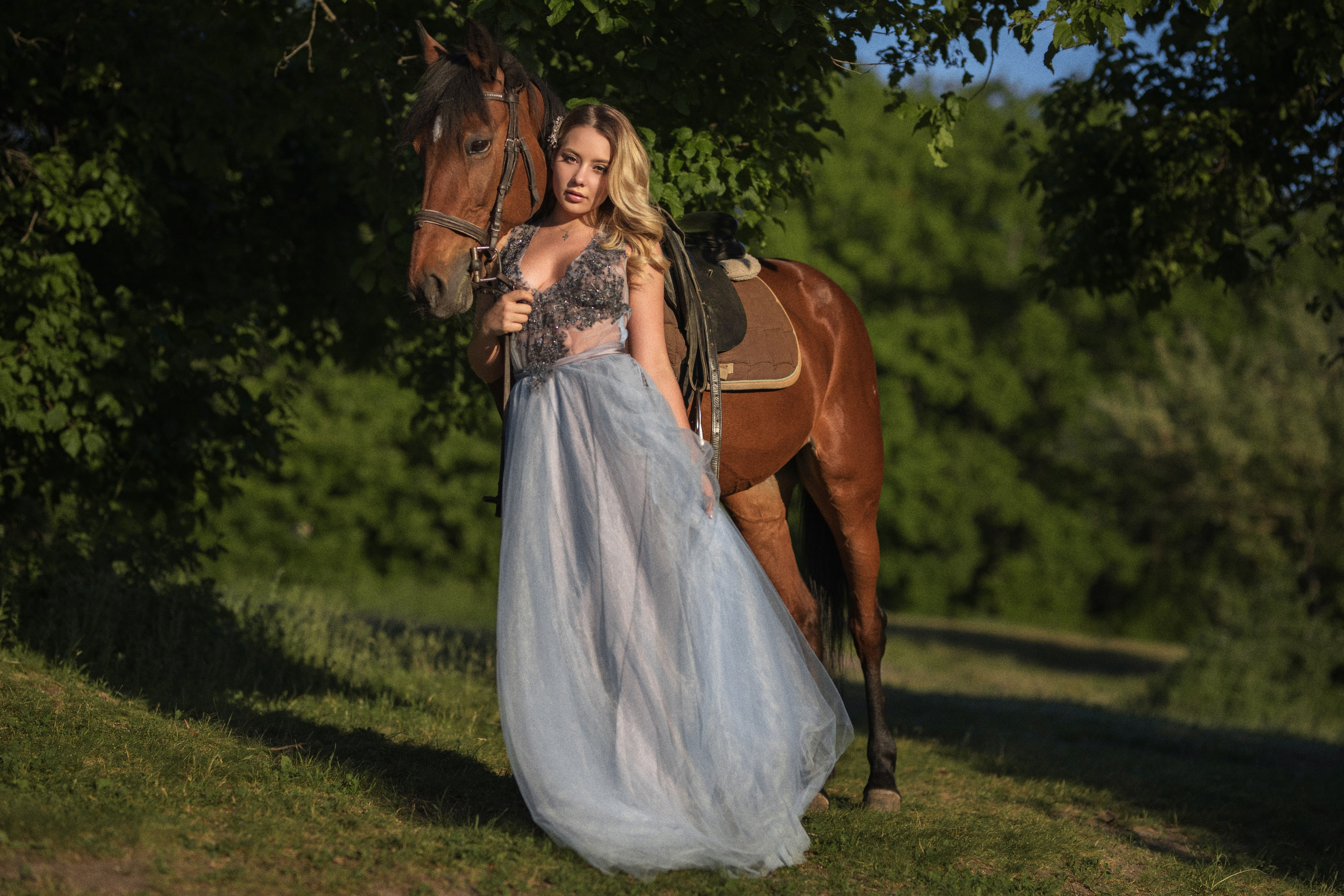 Фотосессия с лошадью на природе с Надеждой для «себя»