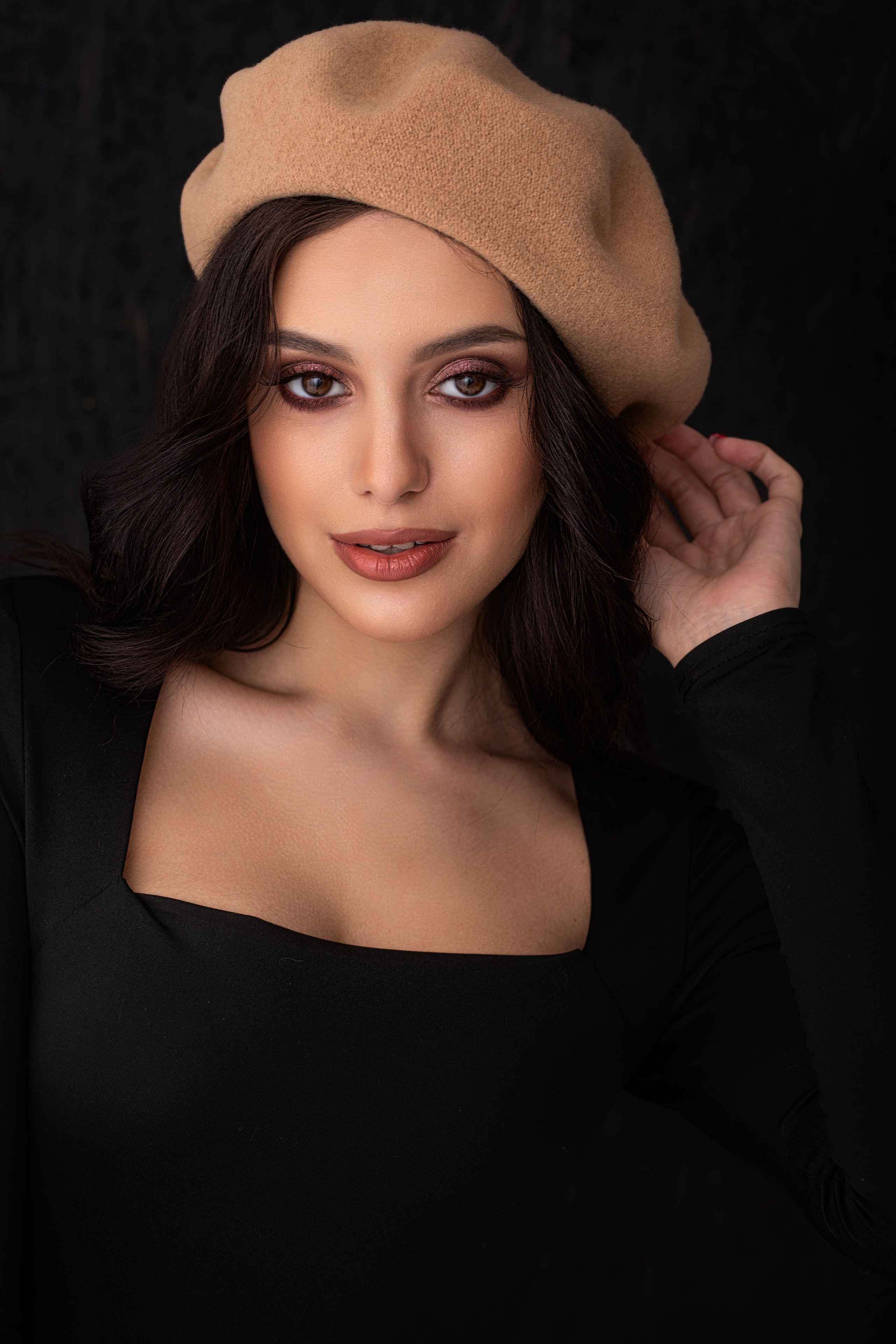 Съемка с Марианной в студии на циклораме в формате для «себя»