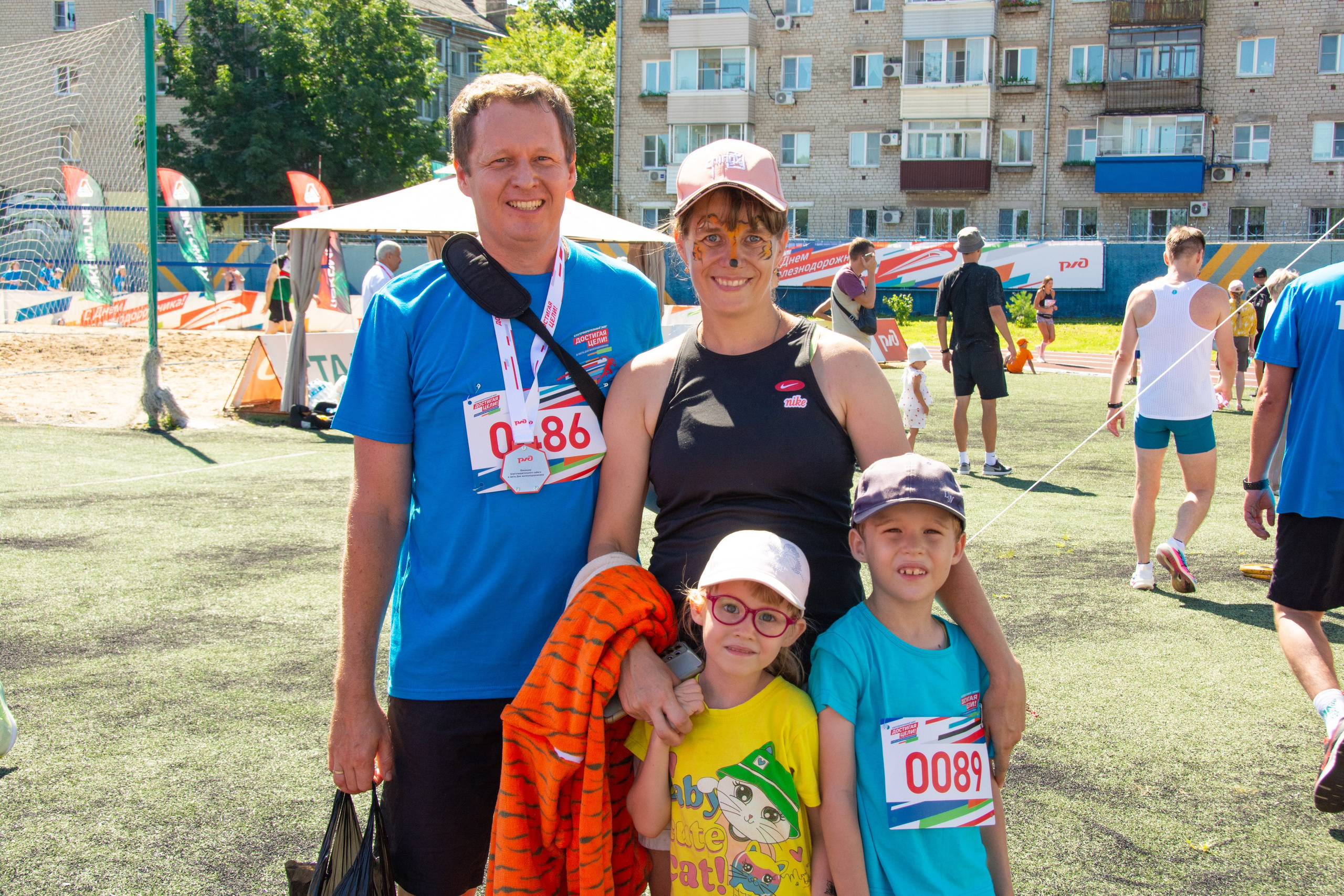 Забег РЖД. Семейный и репортажный фотограф в Хабаровске Татьяна Болычева