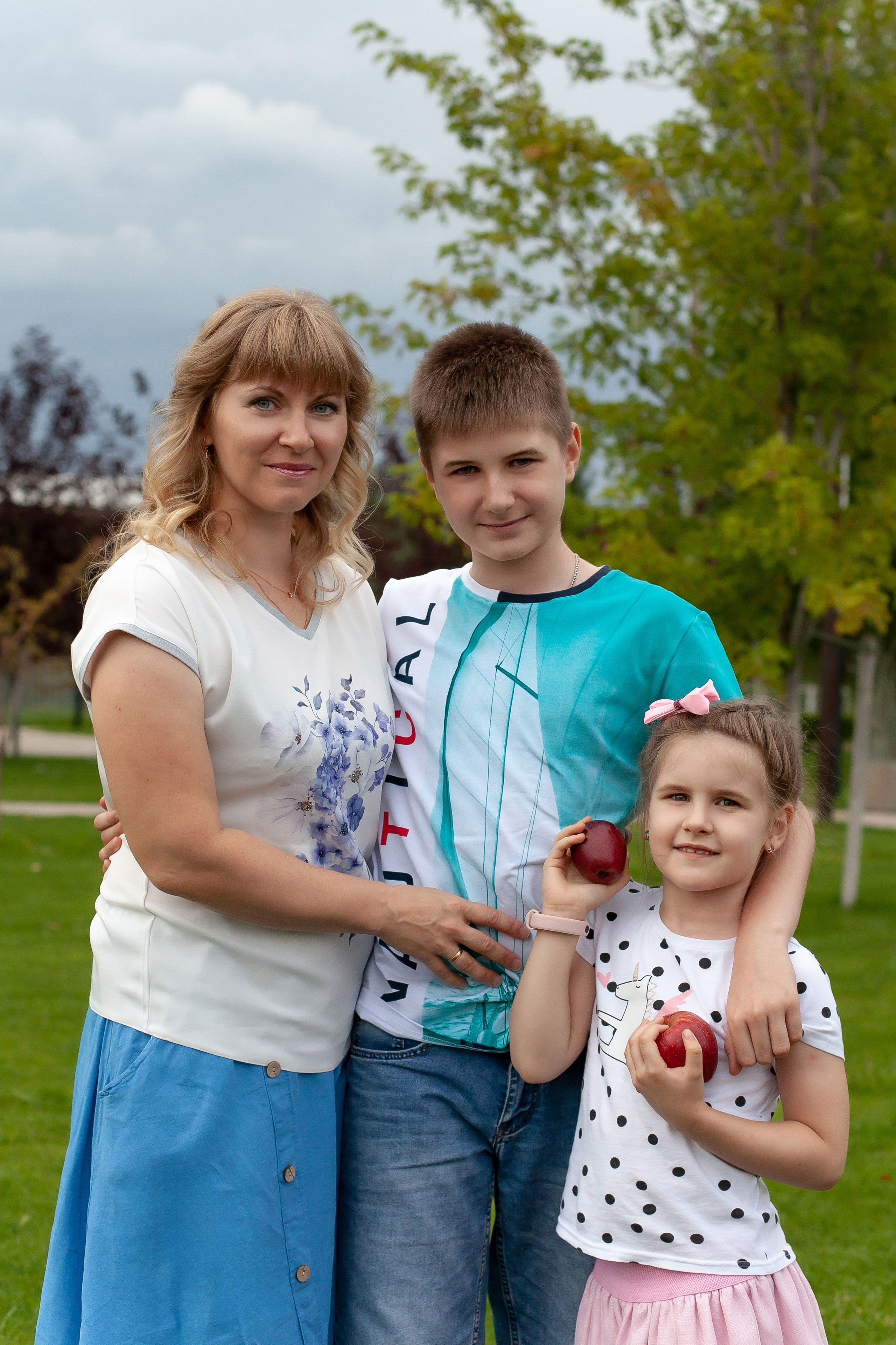 Семейная фотосессия в парке. Фотограф в Волгограде Норченко Светлана