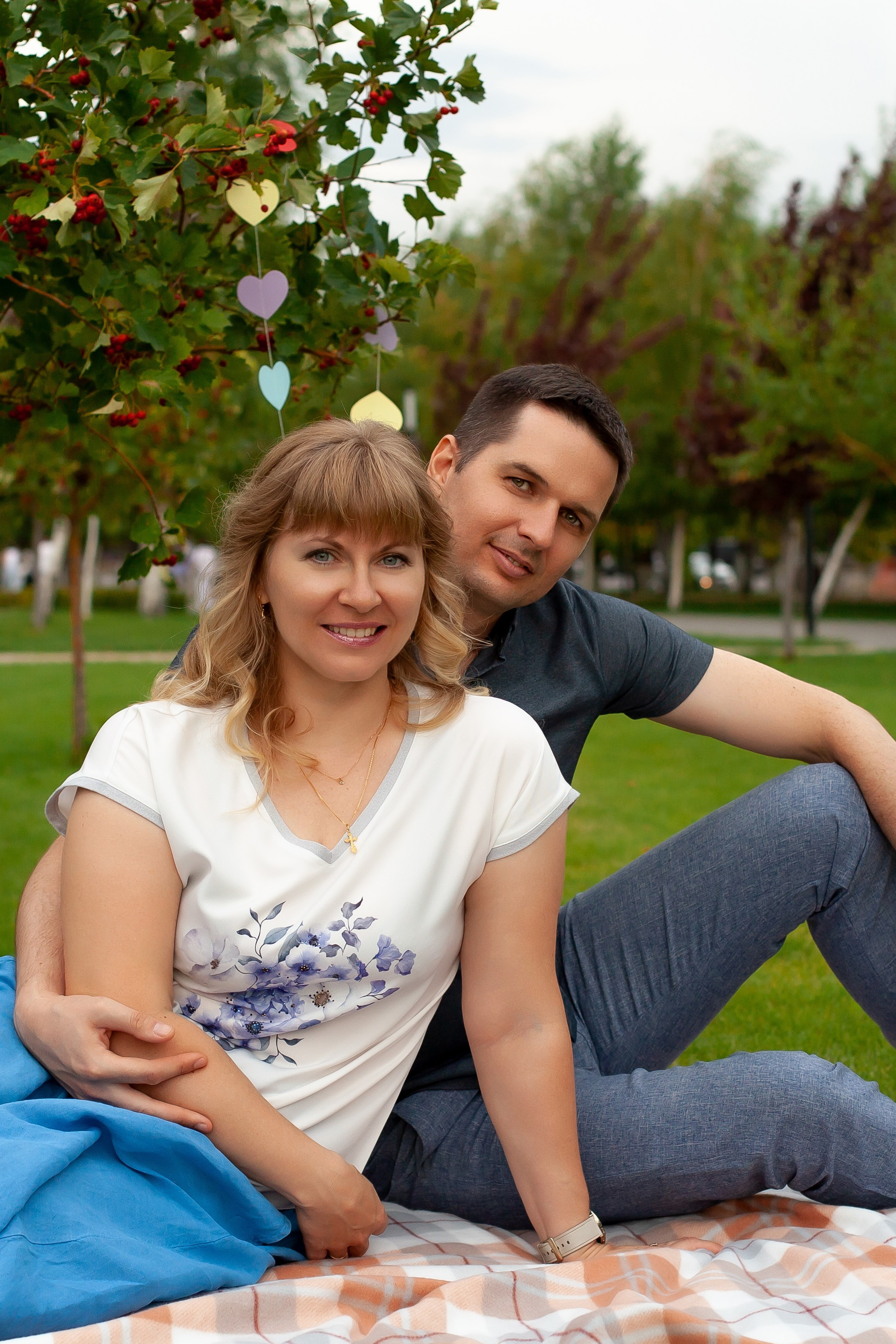 Семейная фотосессия в парке. Фотограф в Волгограде Норченко Светлана