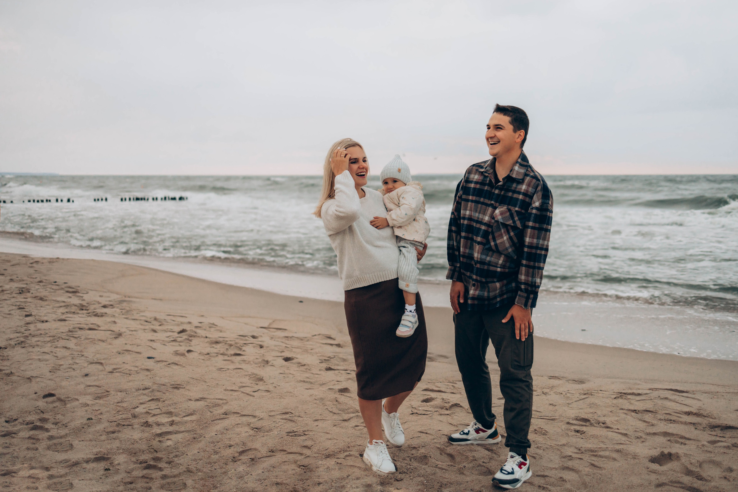 На берегу моря…. Семейный фотограф Москва Калининград СПб