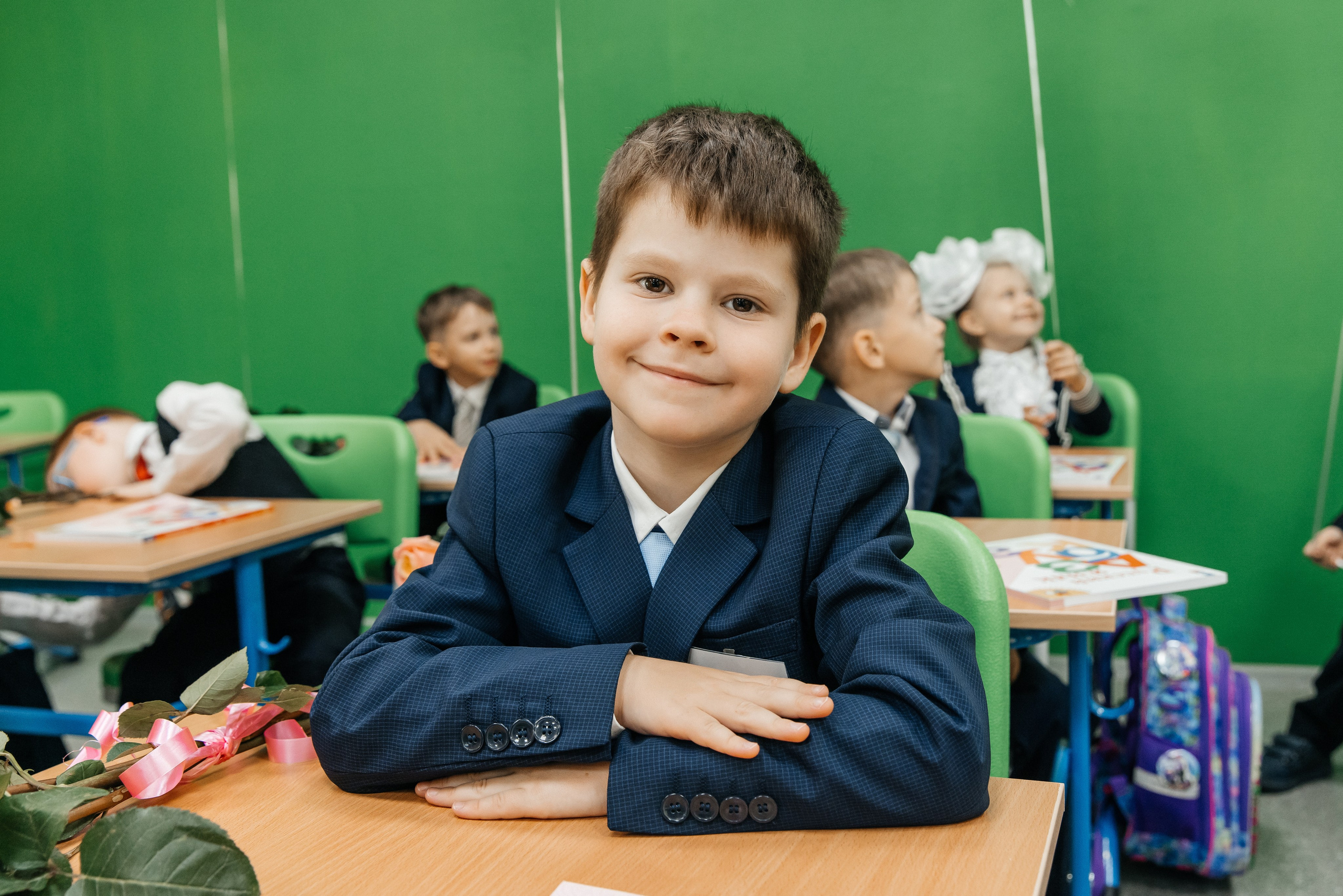 1 сентября 1 класс. Фотограф Москва Шептаев Артём