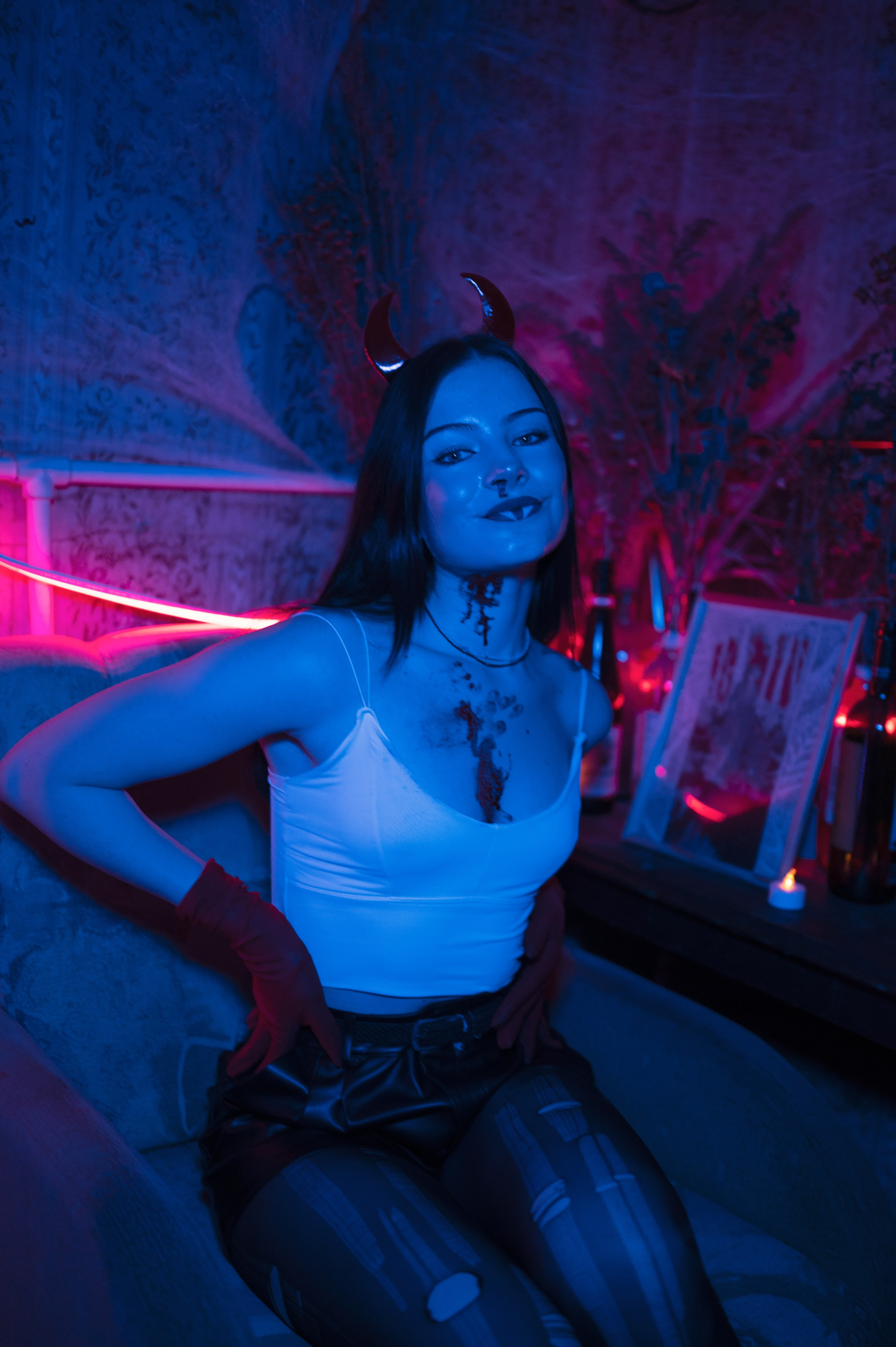 Хеллоуин у Мищенко. Портретный и репортажный фотограф в Санкт-Петербурге