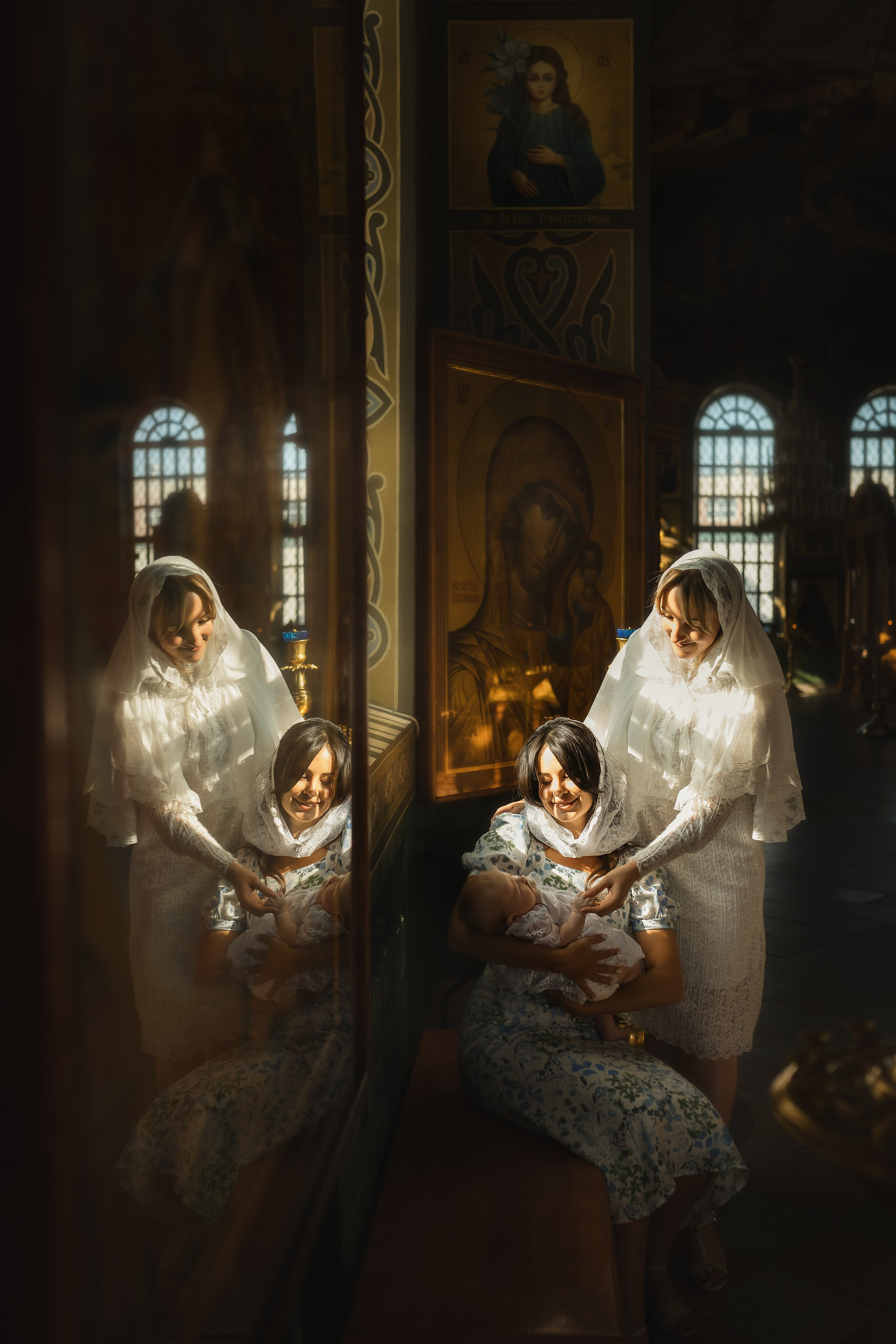 Таинство Крещения. Профессиональный семейный и церковный фотограф в Ростове-на-Дону