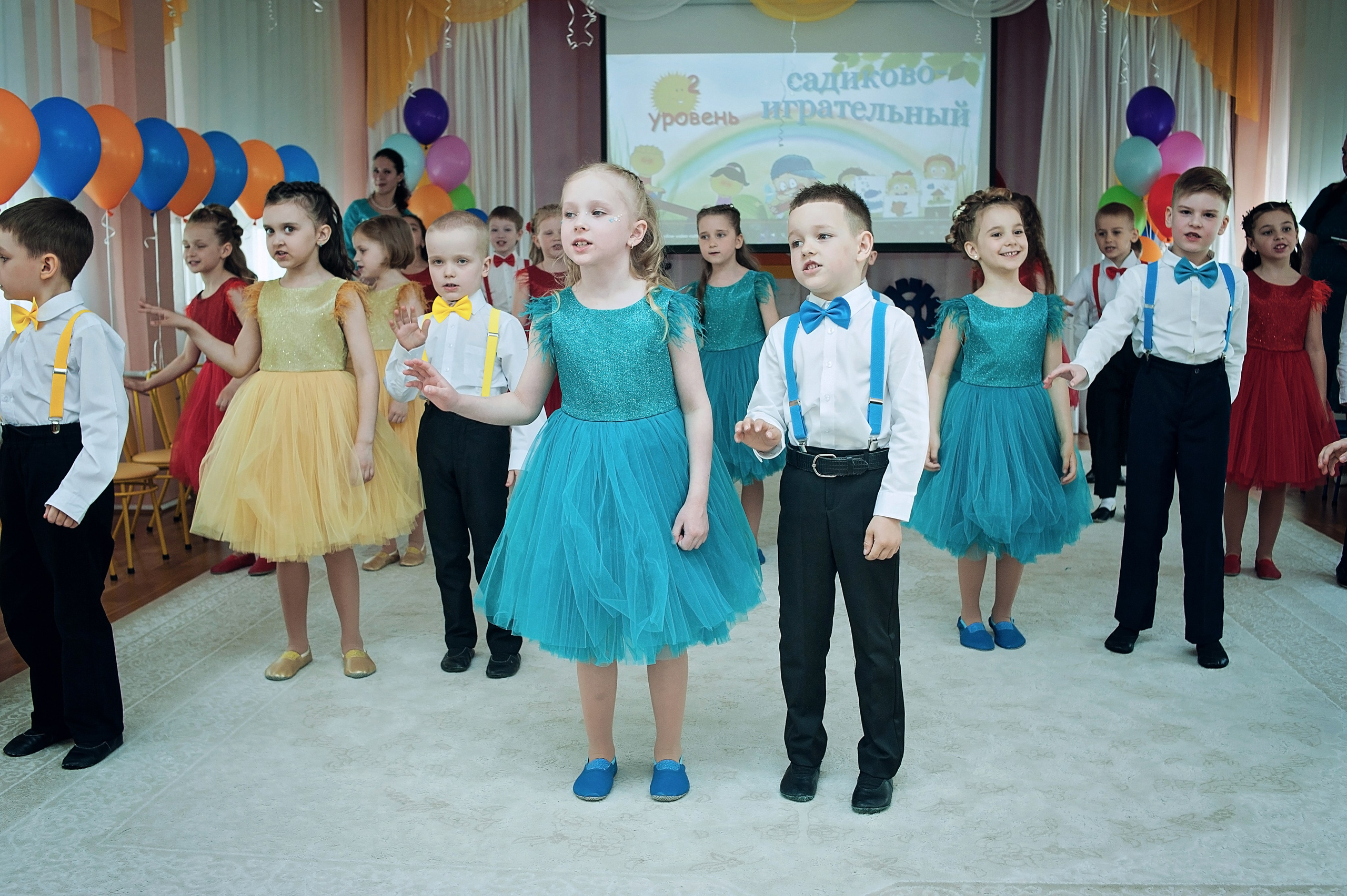Выпускные в детском саду. Фотограф Санкт-Петербург