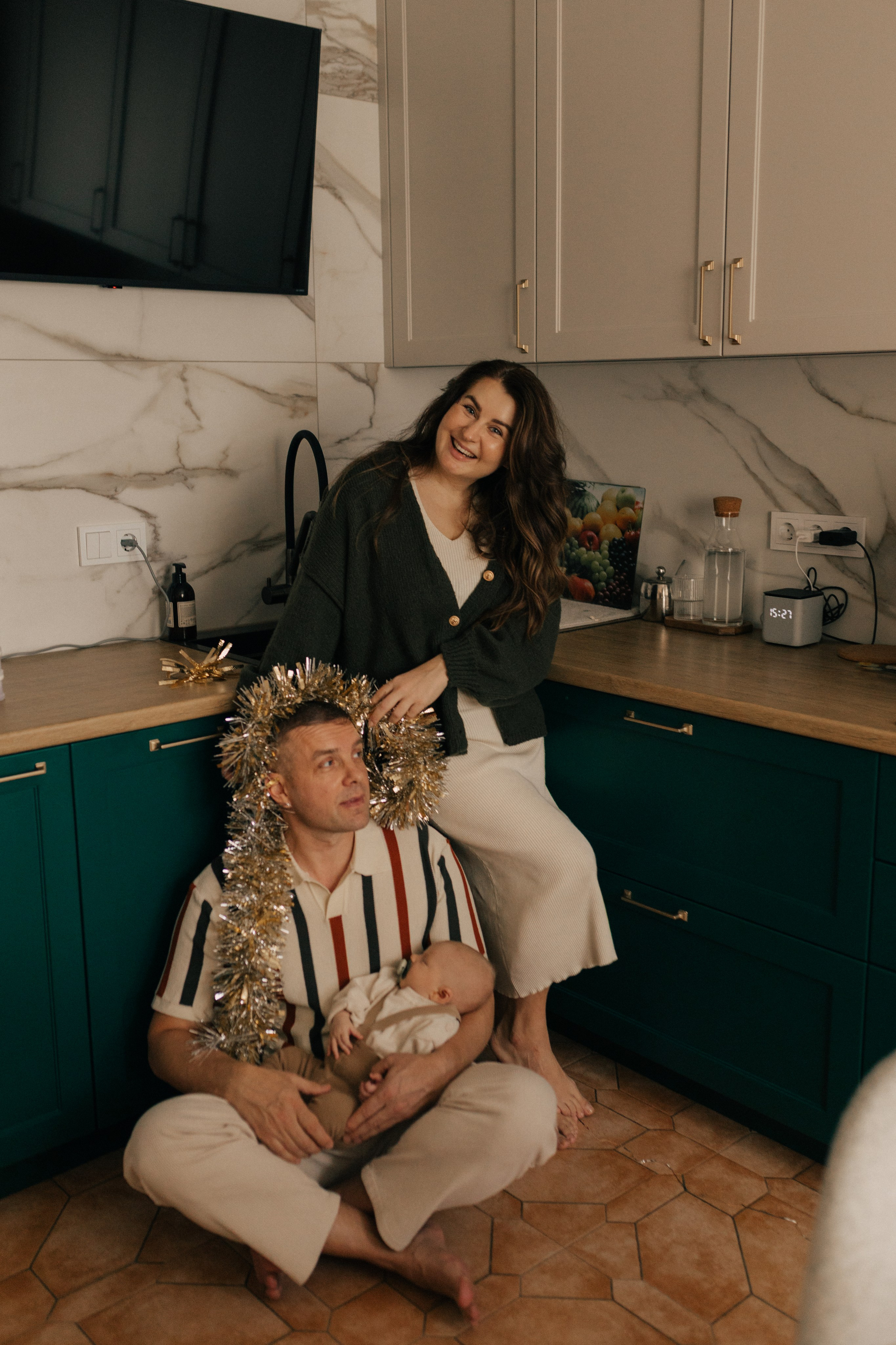 Первое Рождество Ярослава. Семейный фотограф в Новороссийске и Анапе Александра Яковлева