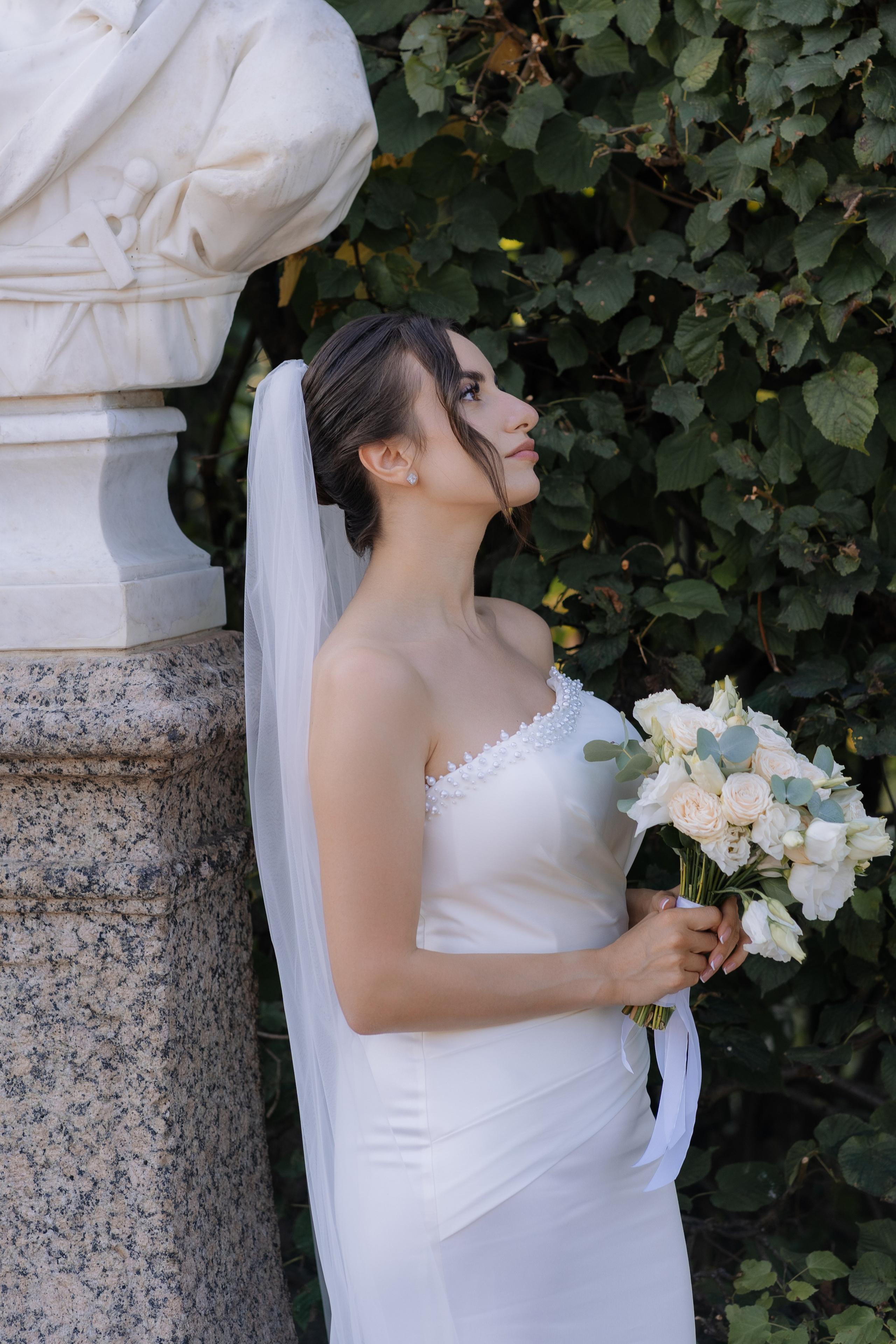 Свадебная фотосессия в Москве, парк Кусково. Свадебный фотограф в Москве Анна Полушина