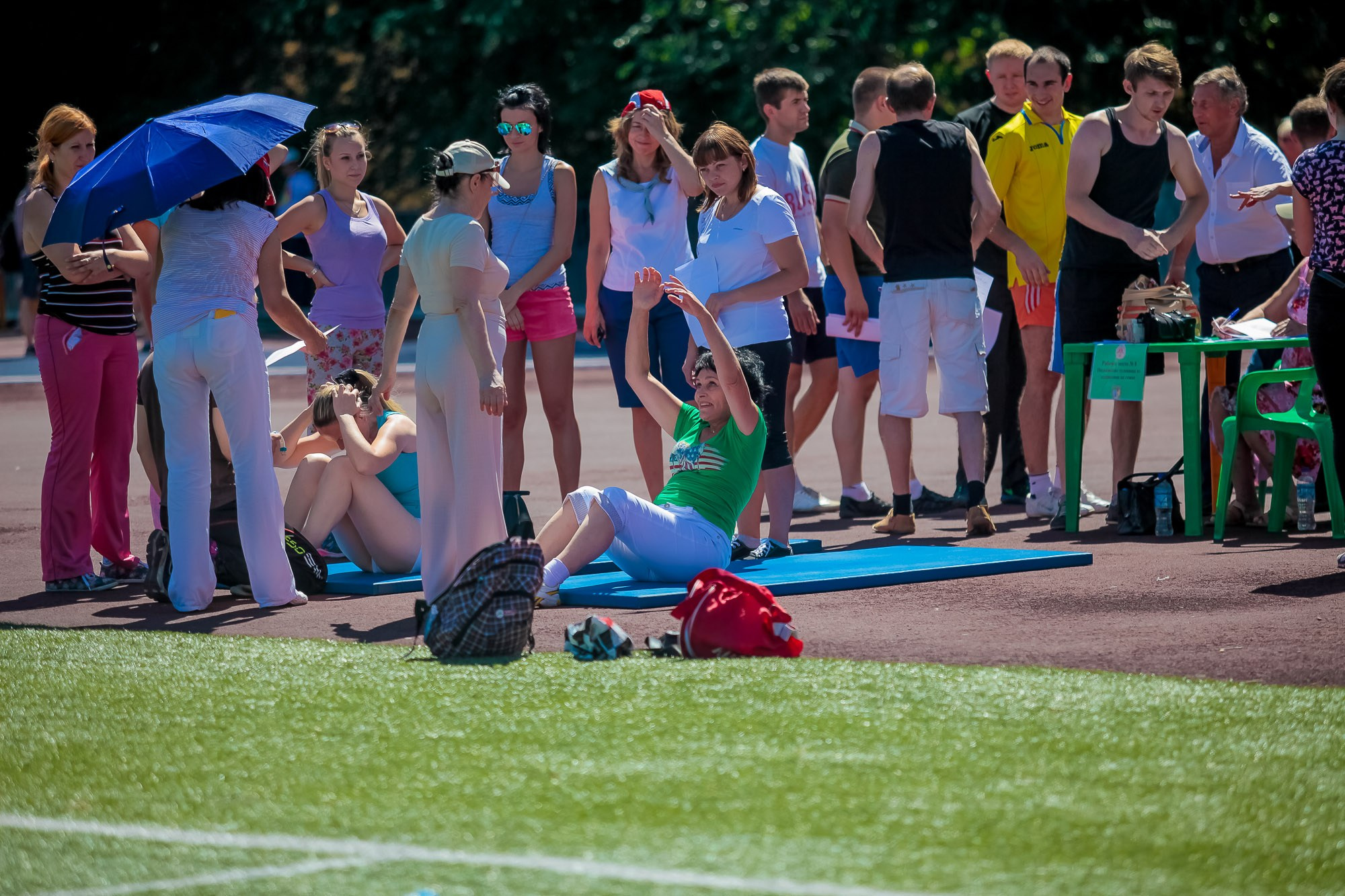 День Физкульт. Максим Матвийченко и Виктория Басова профессионалы своего дела
