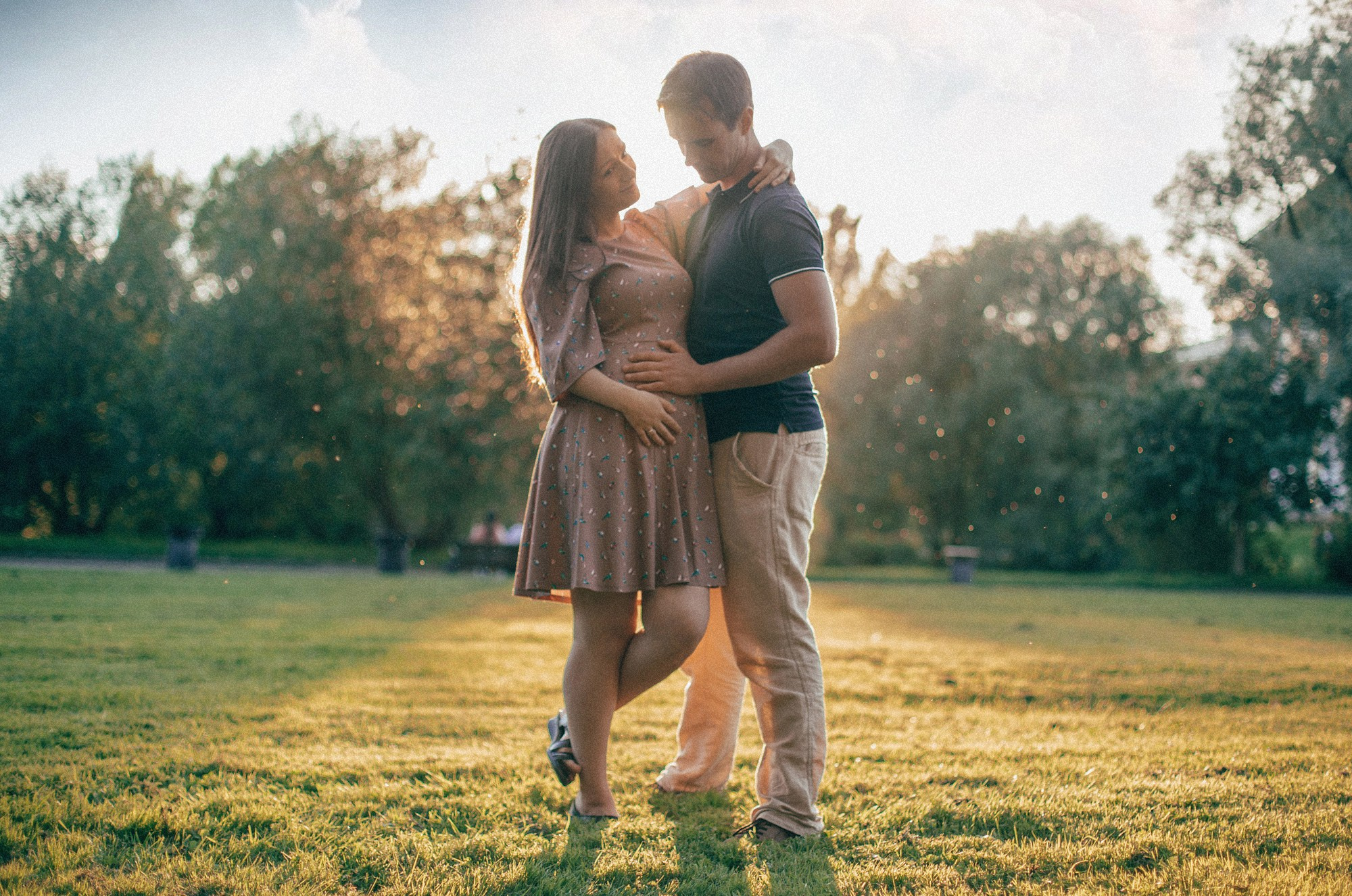 Оля и Толя в ожидании. Женский фотограф Аня Кириллова