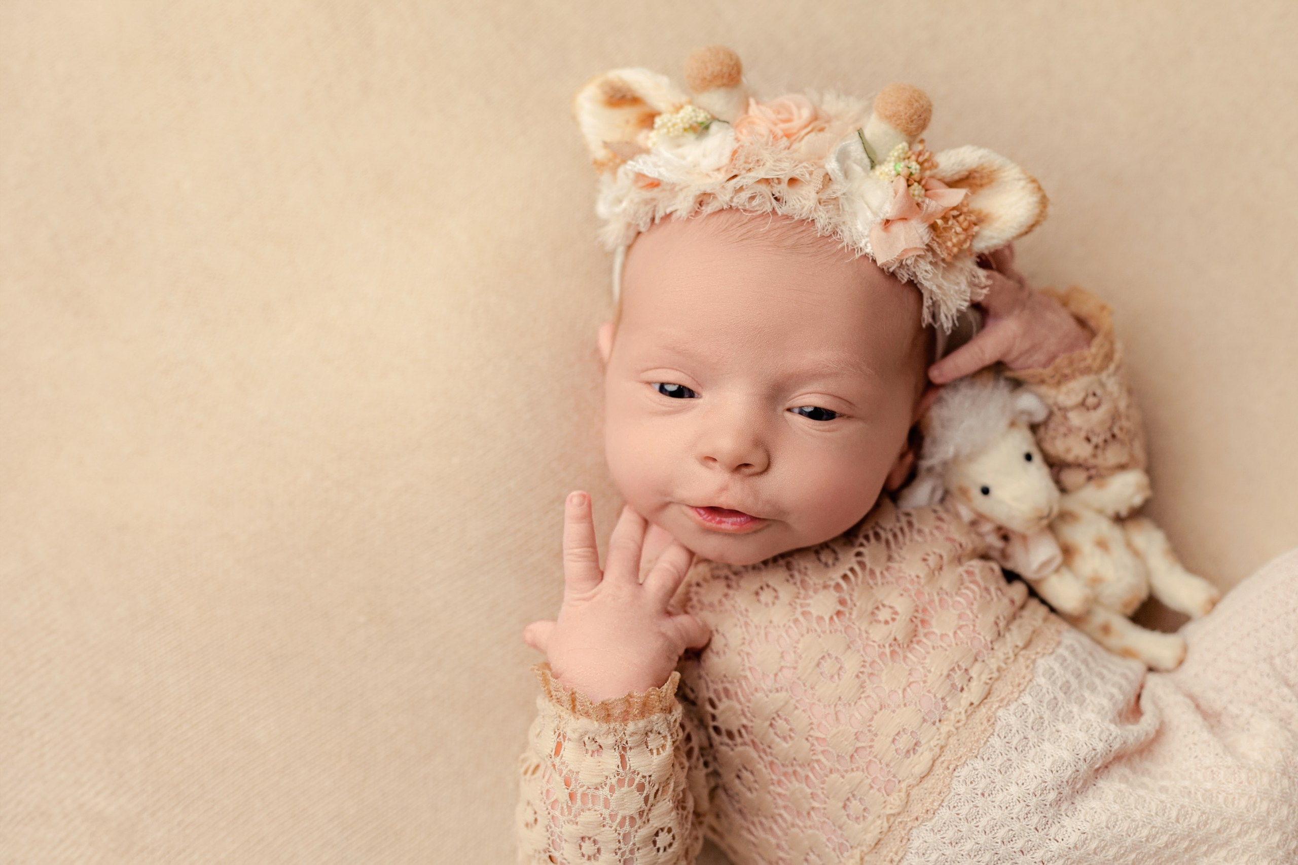 Мия, 8 дней. Фотограф новорожденных newborn ньюборн в Москве