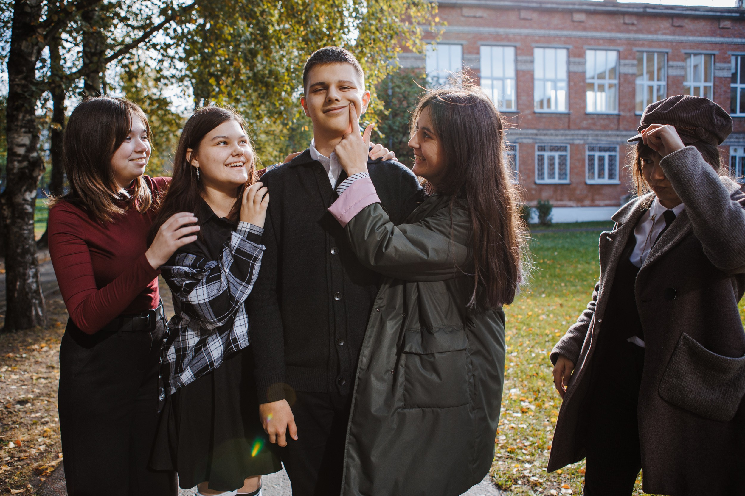 Школьная фотосессия 9 класс. Детский, семейный и школьный фотограф Смоленск Москва Влад Старов