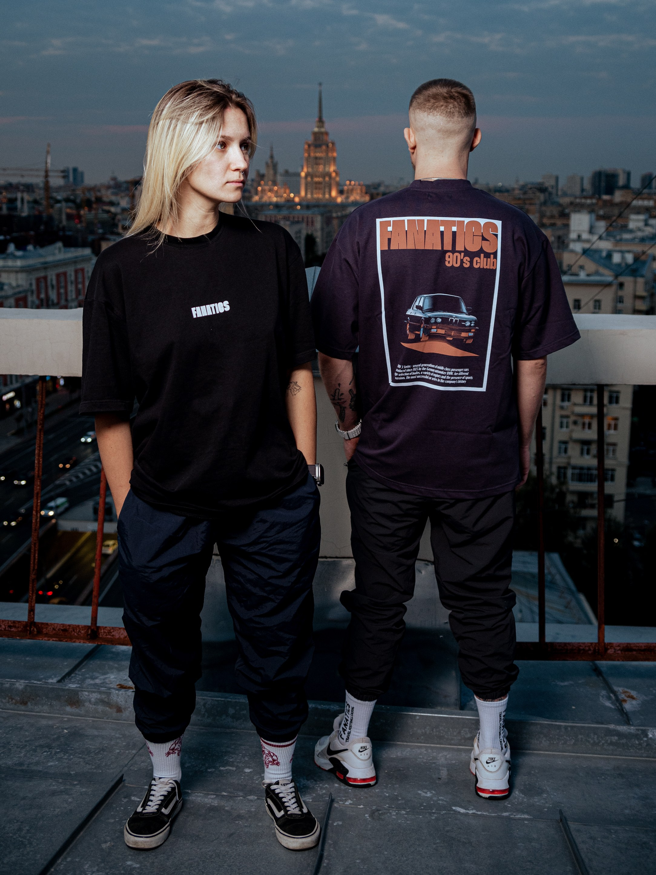 Стрит-съемка для бренда Fanatics. Фотограф Иван Косарев