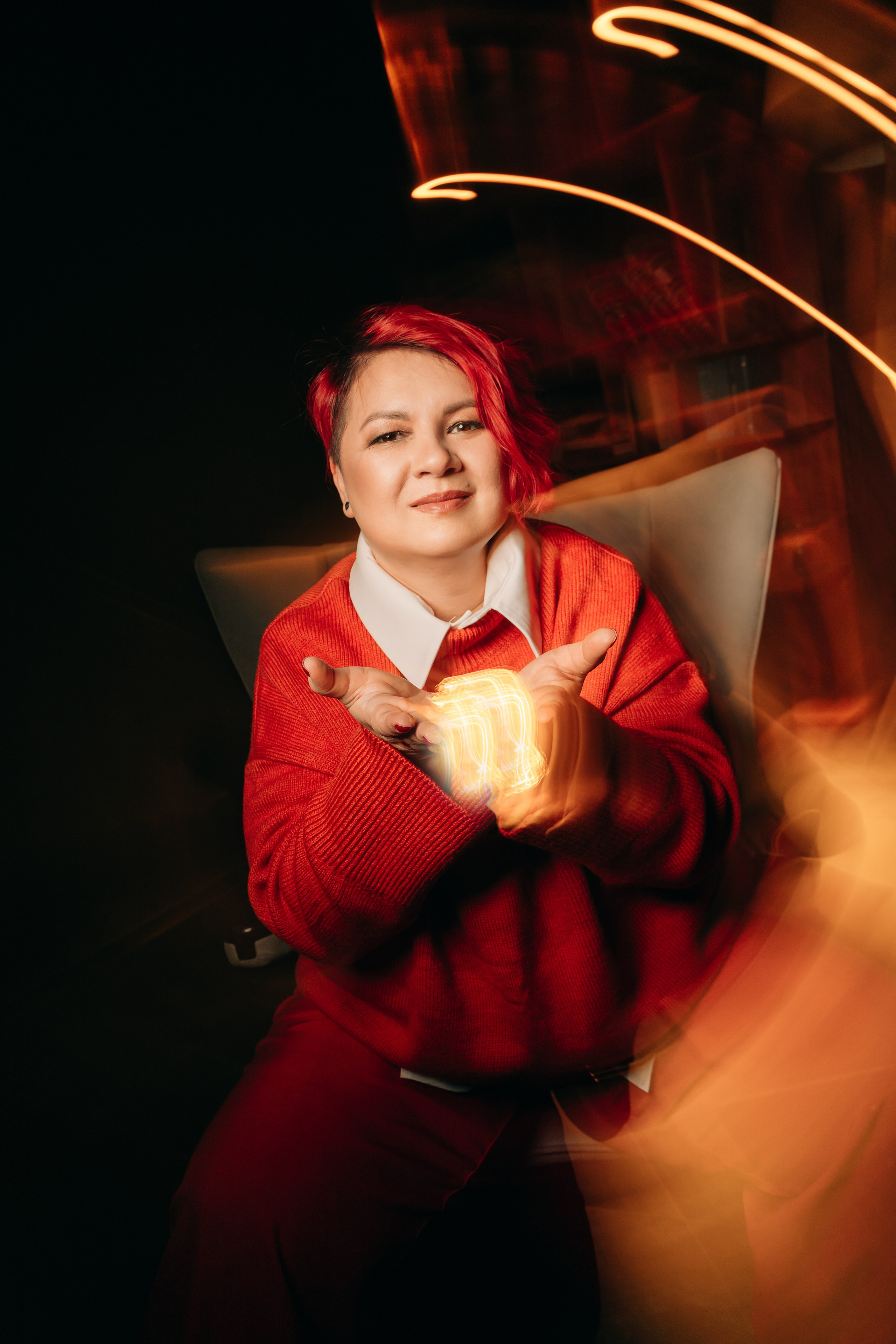 Юля. Альтернативный взгляд на Новый год. Портретный фотограф в Санкт-Петербурге Дмитриева Наталия