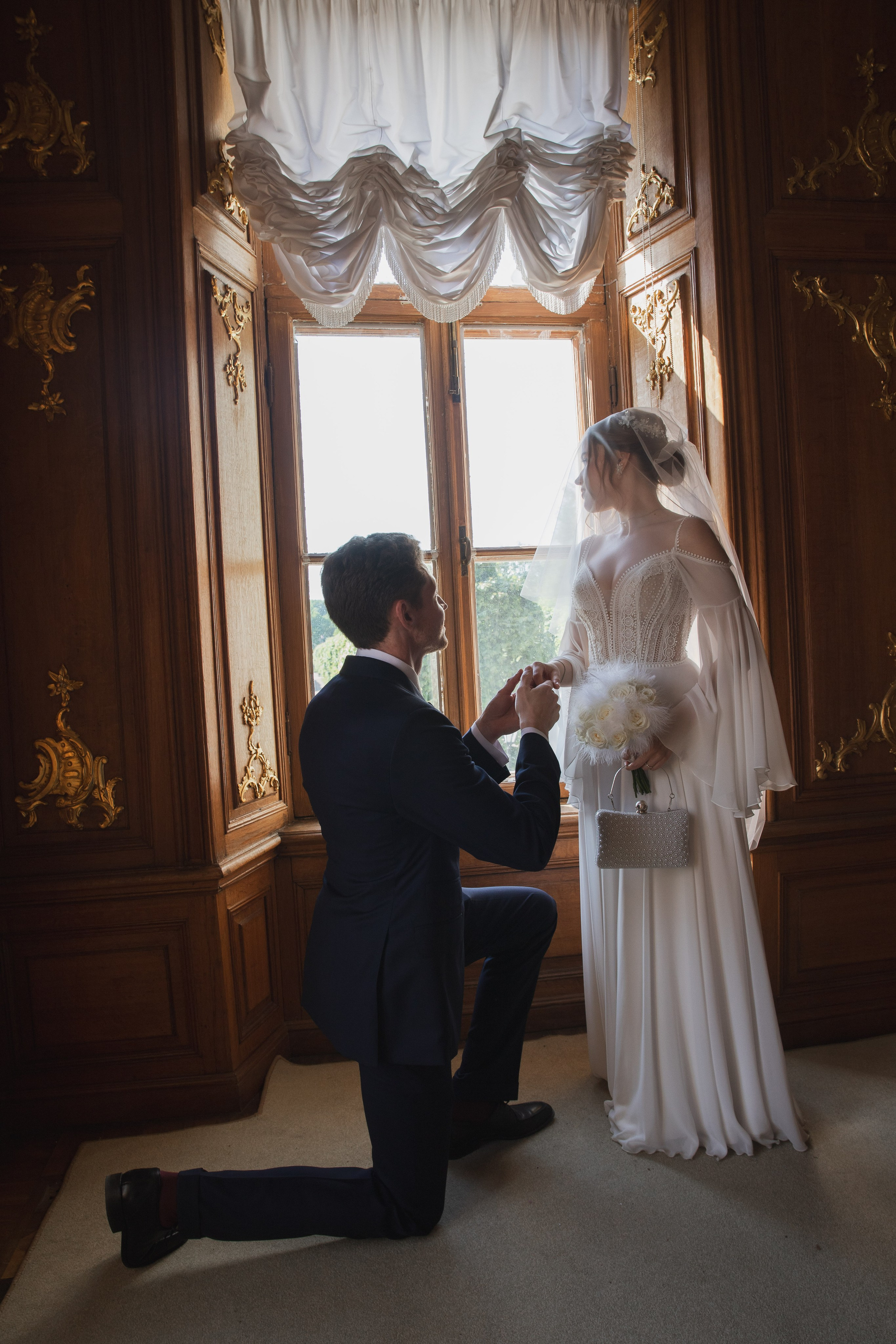 Летняя свадьба в Кусково. Свадебный и портретный фотограф в Москве Мария Кравченко