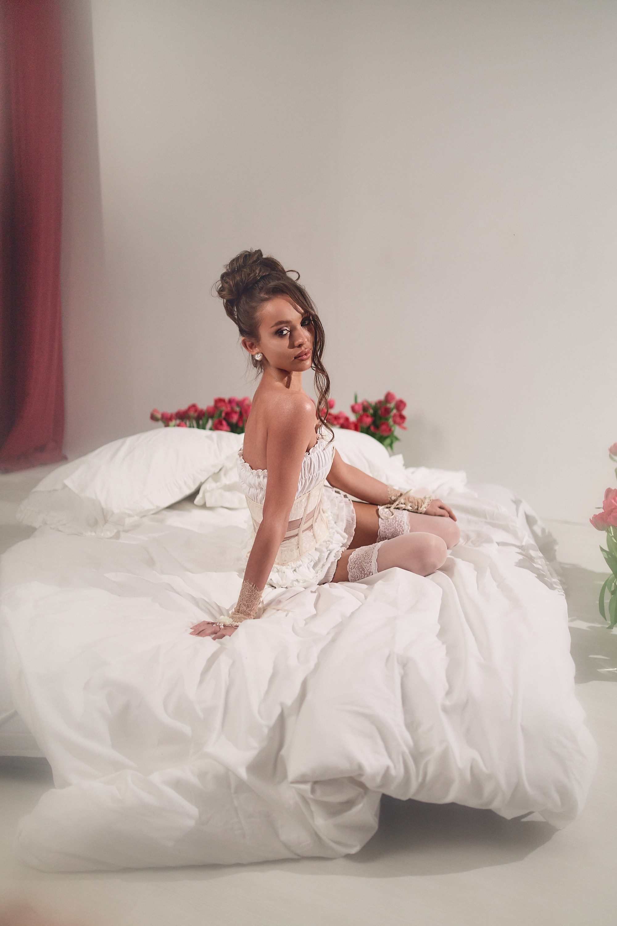 Воркшоп в студии «Тренд» к 8 марта. Фотограф Евгений Леонов