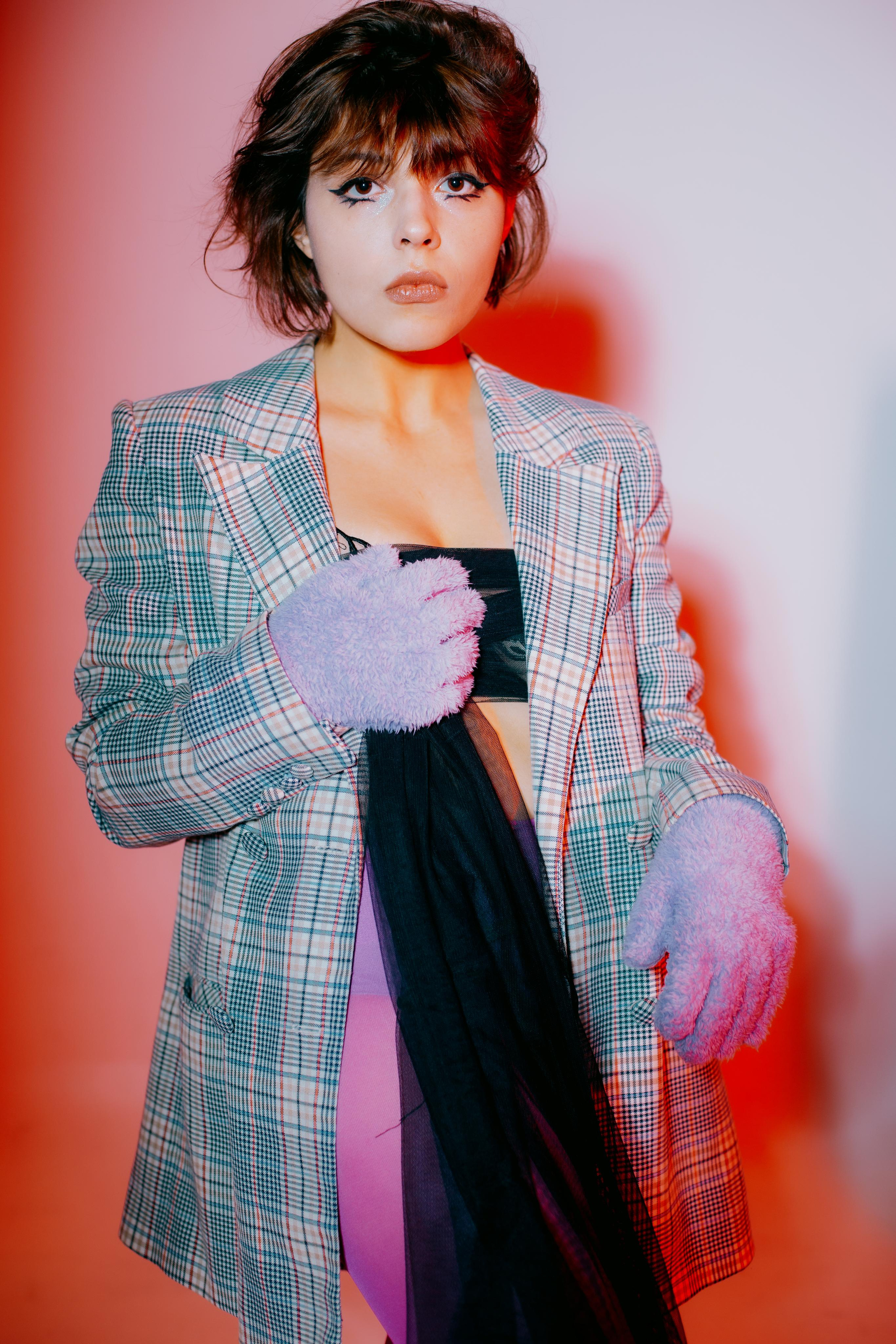 Студийный цветной свет: Вика. Креатор Ольга Яш