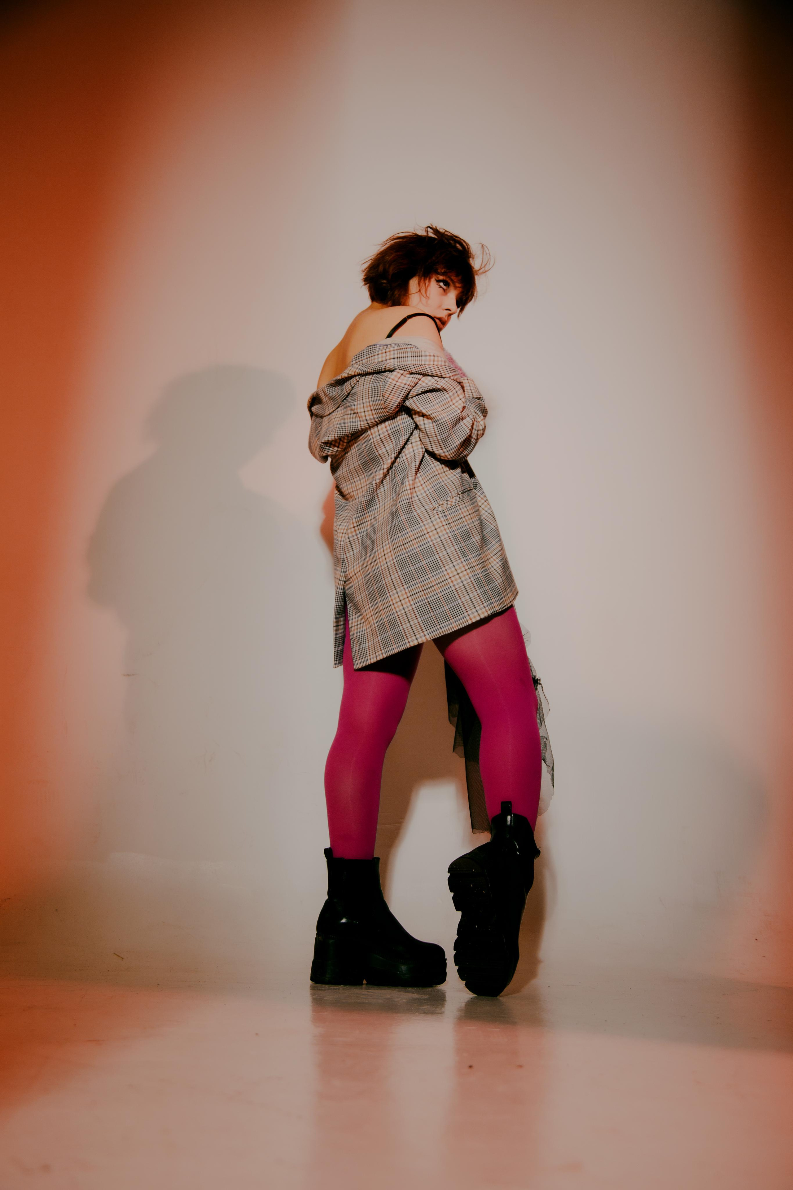 Студийный цветной свет: Вика. Креатор Ольга Яш