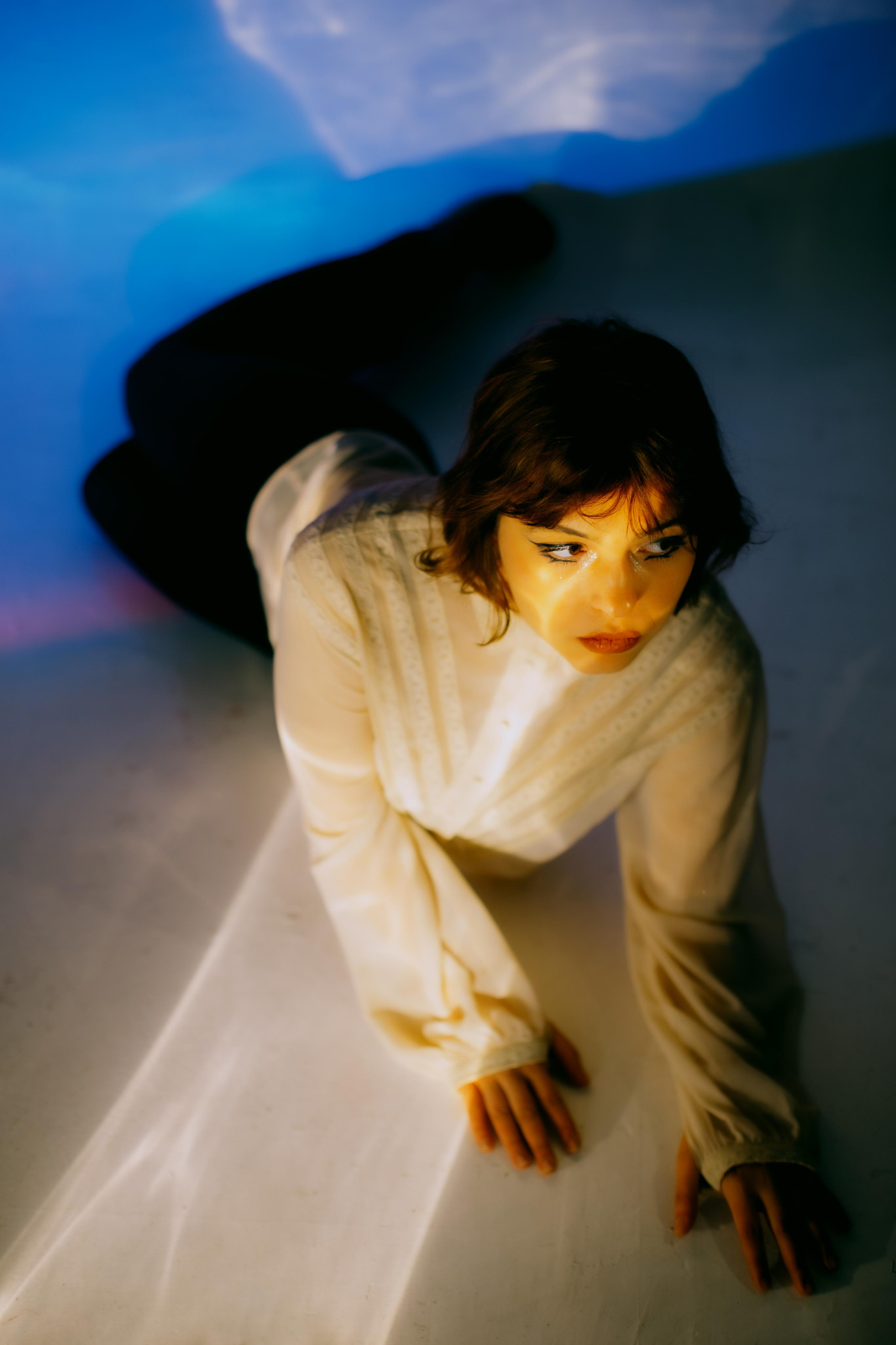 Студийный цветной свет: Вика. Креатор Ольга Яш