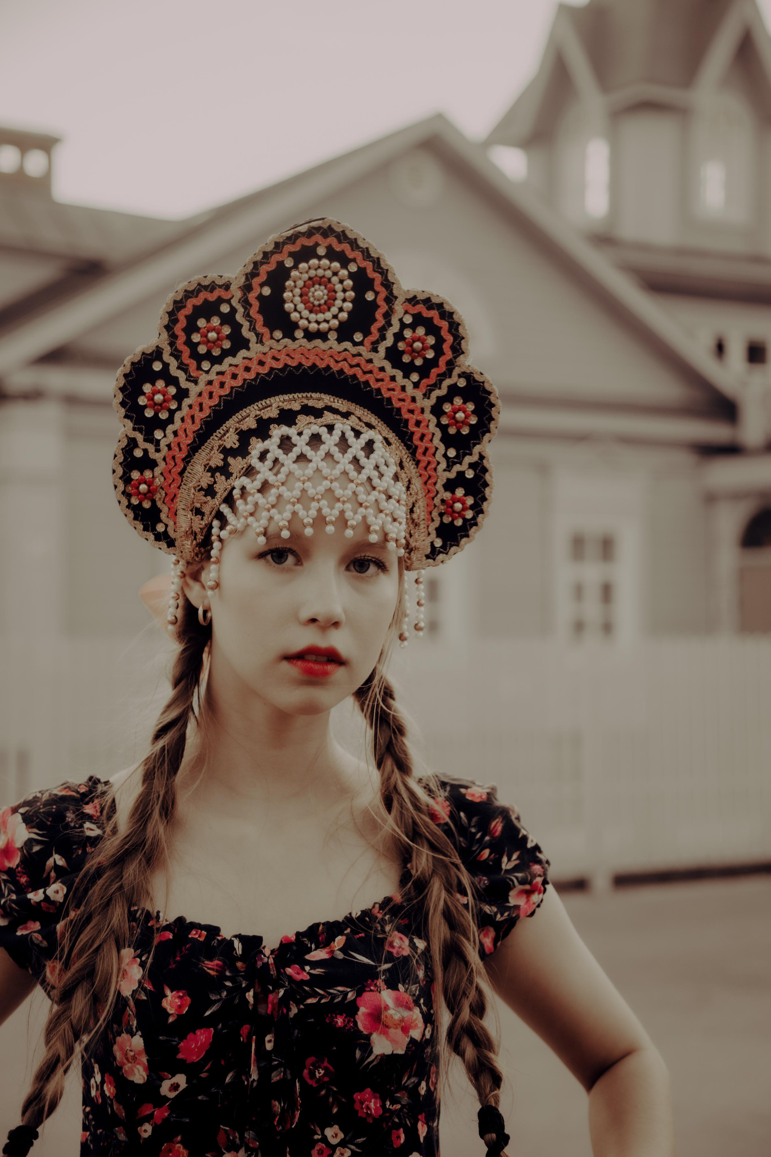 Кокошник в Ульяновске. Креатор Ольга Яш